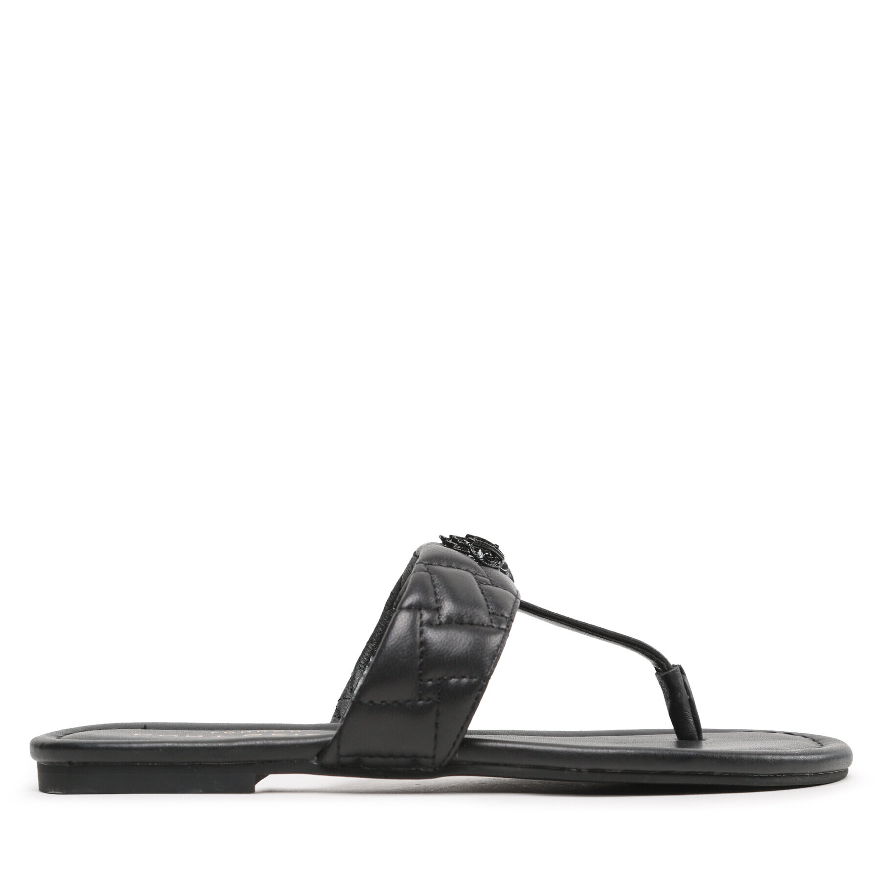 Kurt Geiger Джапанки Kensington T-Bar Drench 9600600109 Черен - Pepit.bg