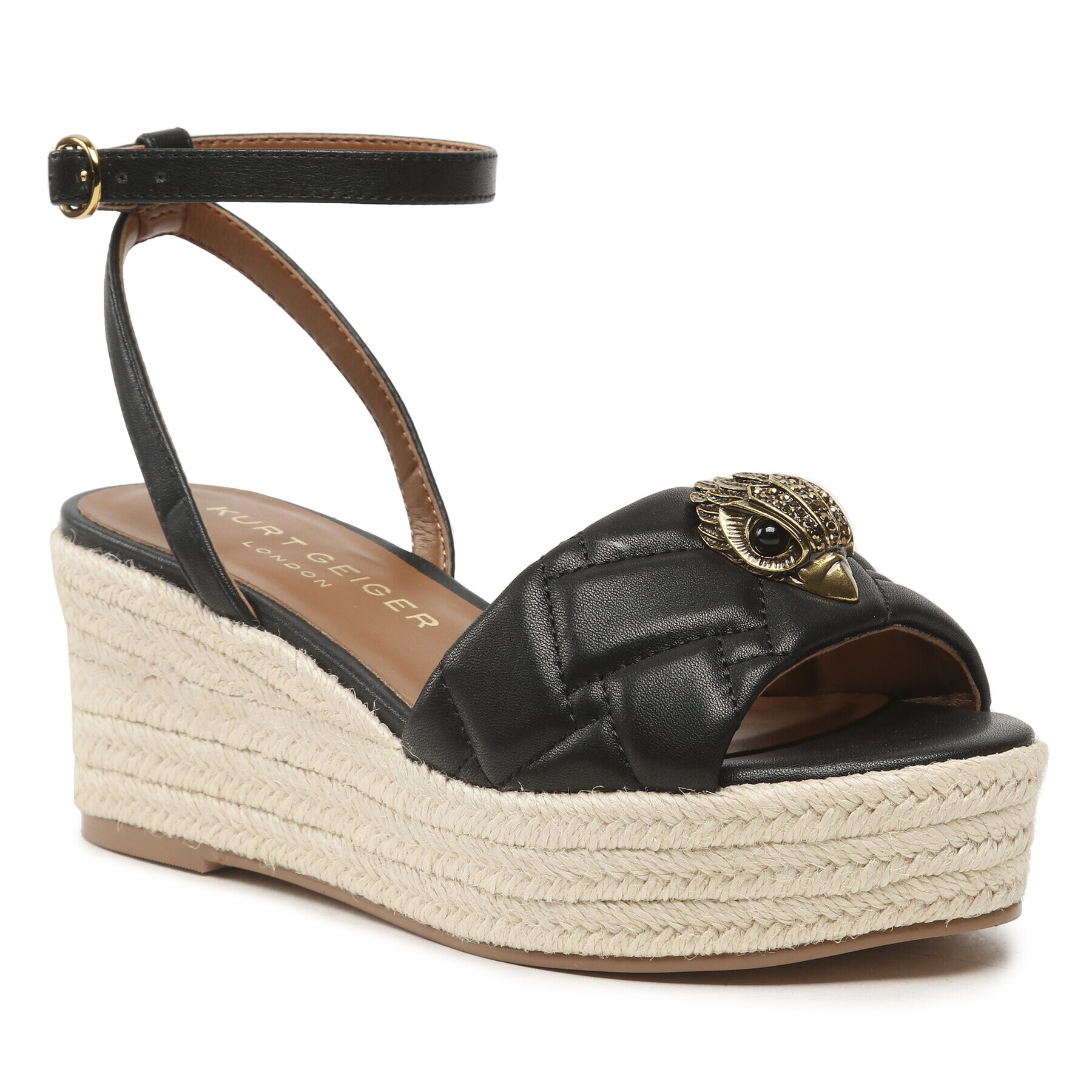 Kurt Geiger Еспадрили Kensington 65 Espadrille 9787300109 Черен - Pepit.bg