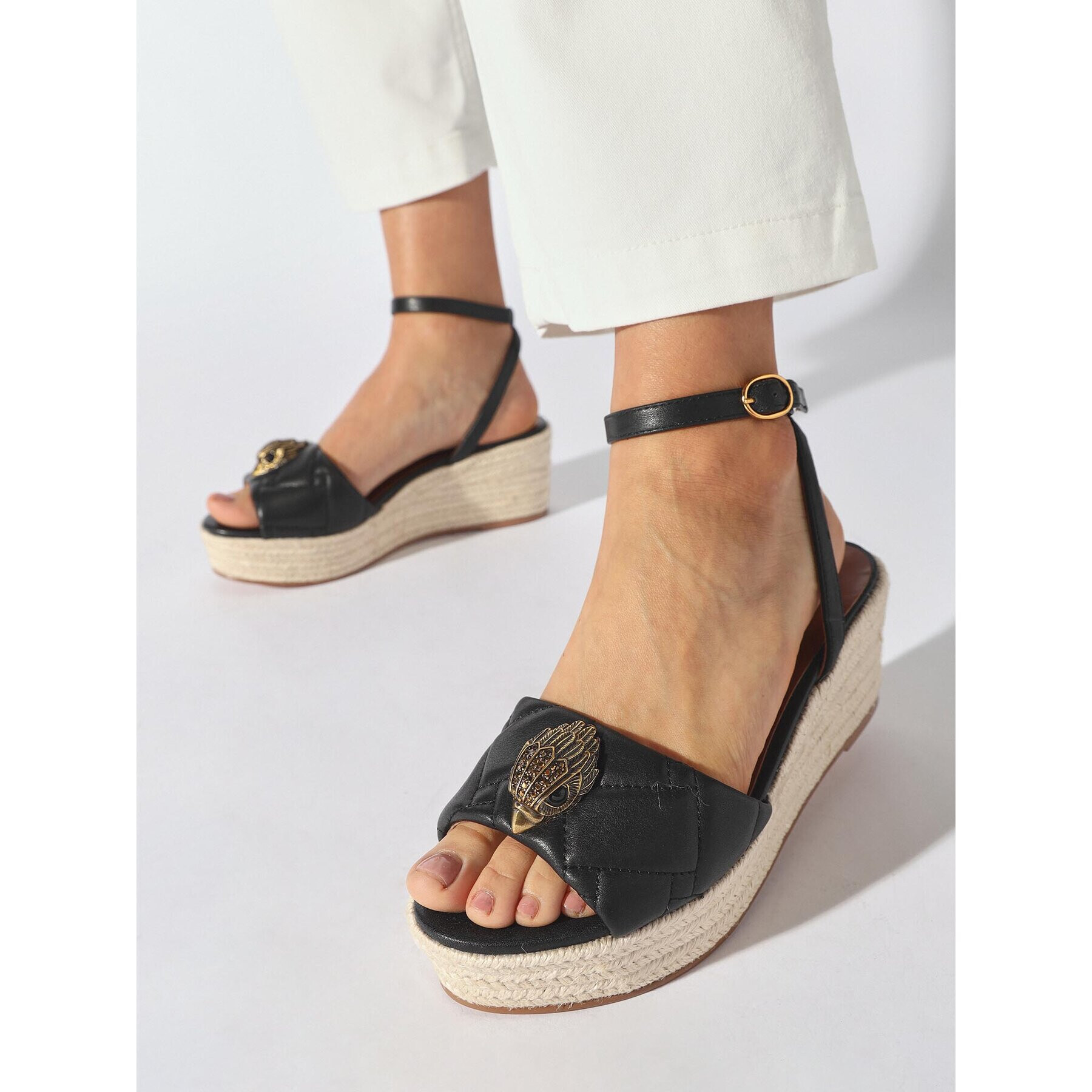 Kurt Geiger Еспадрили Kensington 65 Espadrille 9787300109 Черен - Pepit.bg