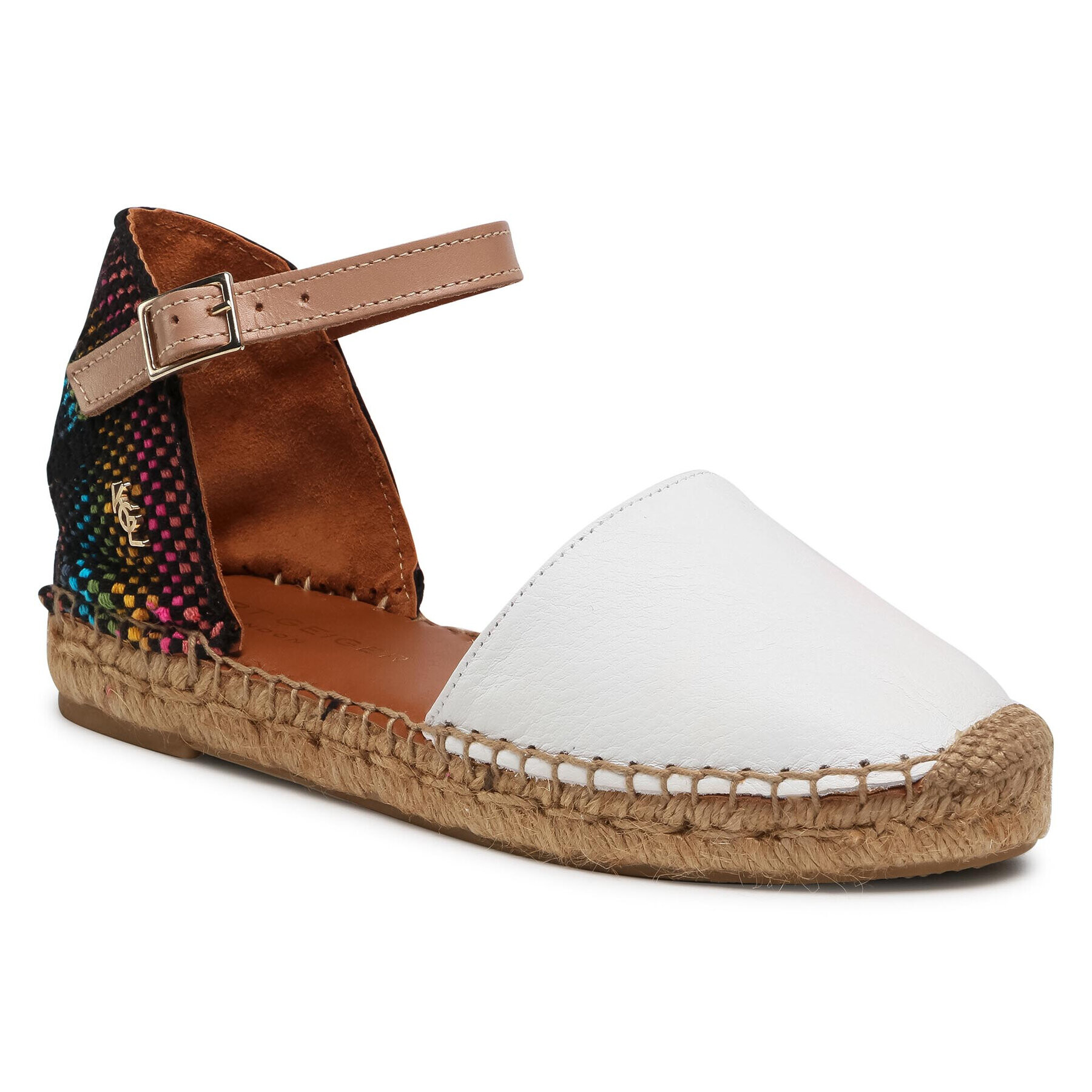 Kurt Geiger Еспадрили Manty Rainbow 7453610109 Бял - Pepit.bg