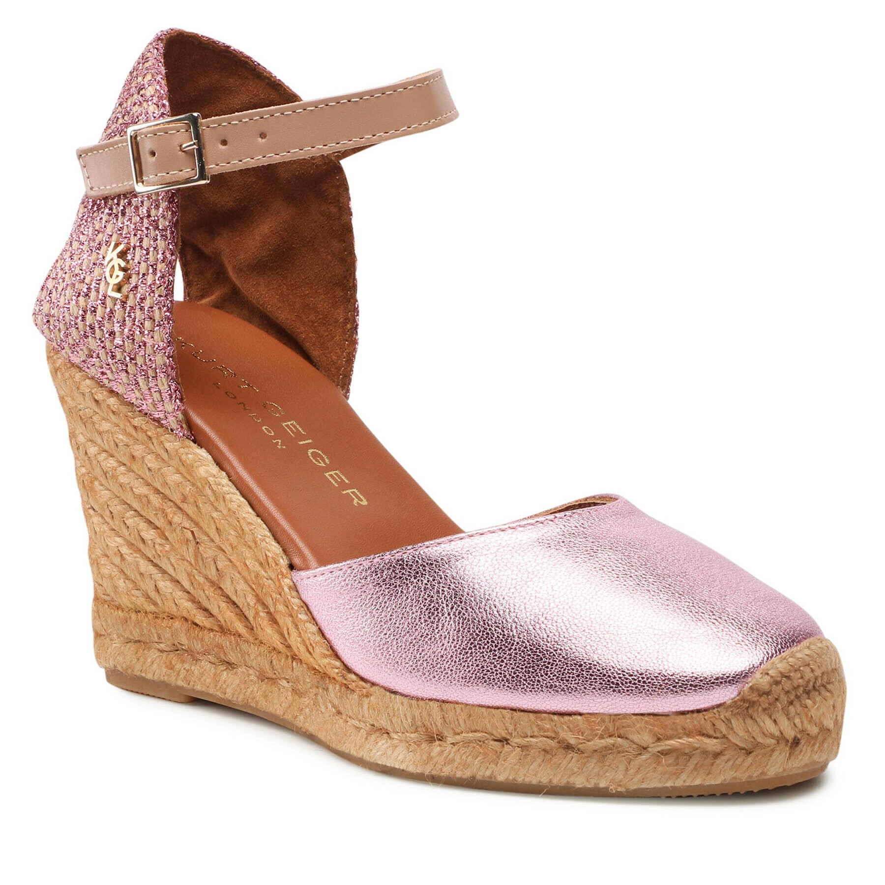 Kurt Geiger Еспадрили Monty 2631398109 Розов - Pepit.bg