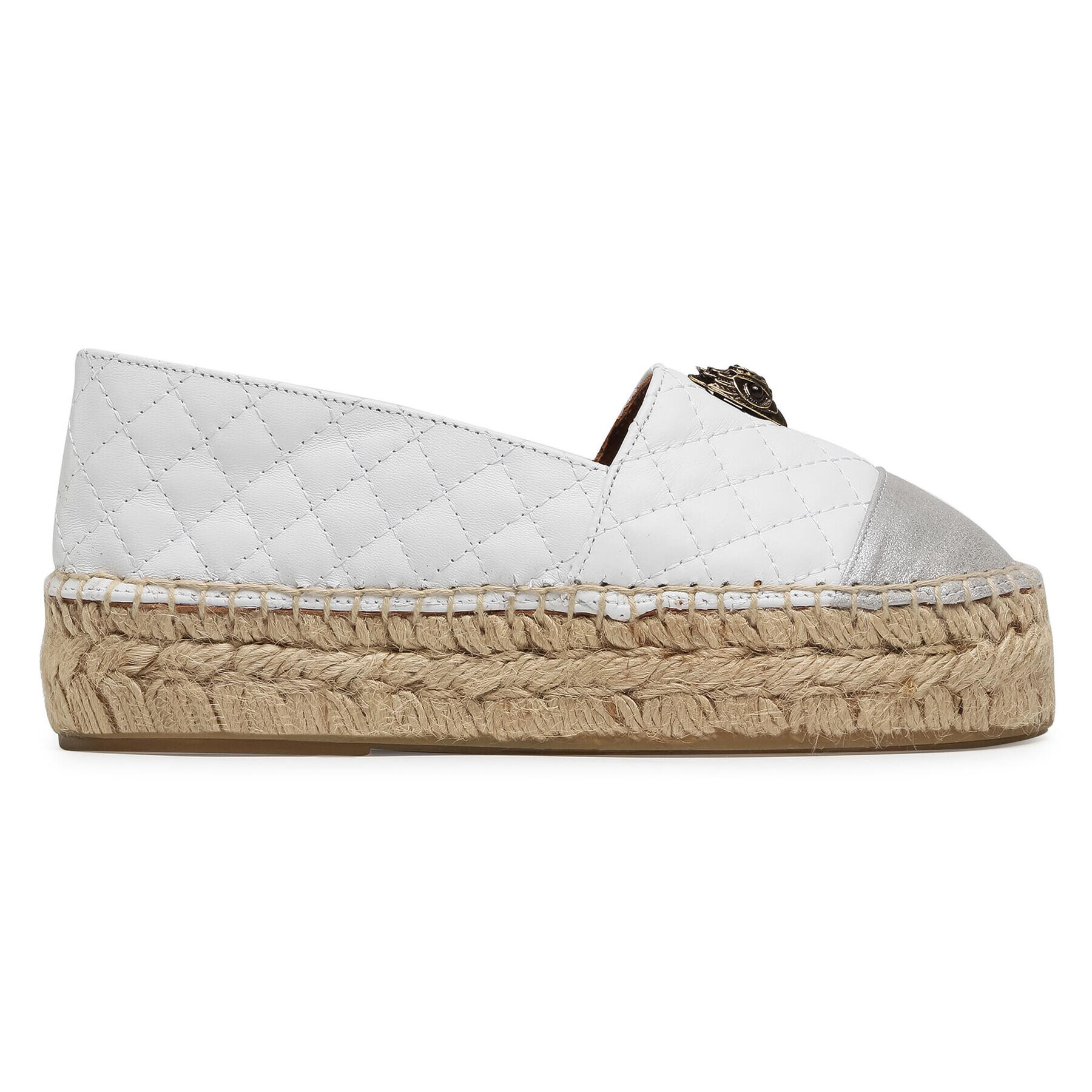 Kurt Geiger Еспадрили Morella Eagle 3749110109 Бял - Pepit.bg