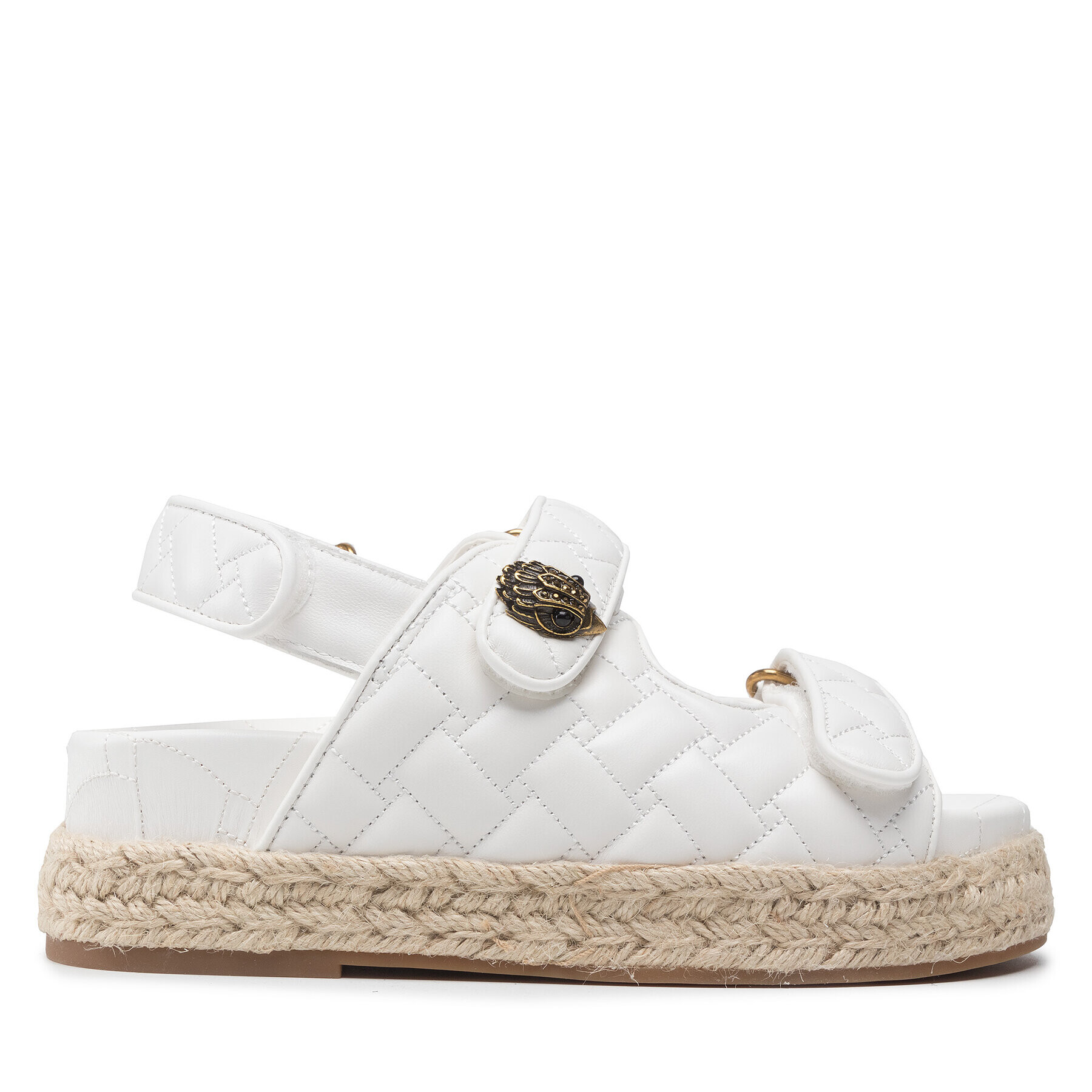 Kurt Geiger Еспадрили Orson Espadrille 8878210109 Бял - Pepit.bg