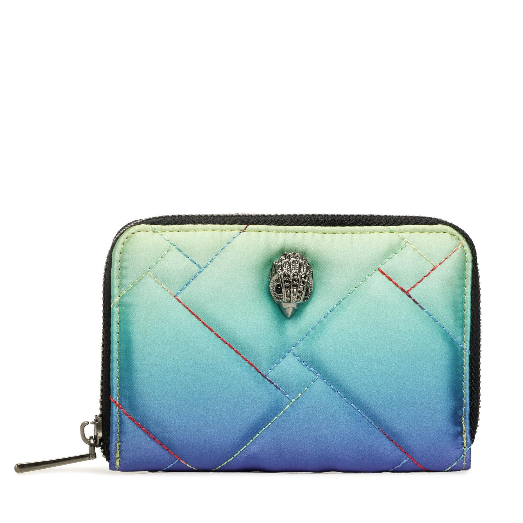 Kurt Geiger Голям дамски портфейл Sm Zip Around Wallet 9096499229 Зелен - Pepit.bg