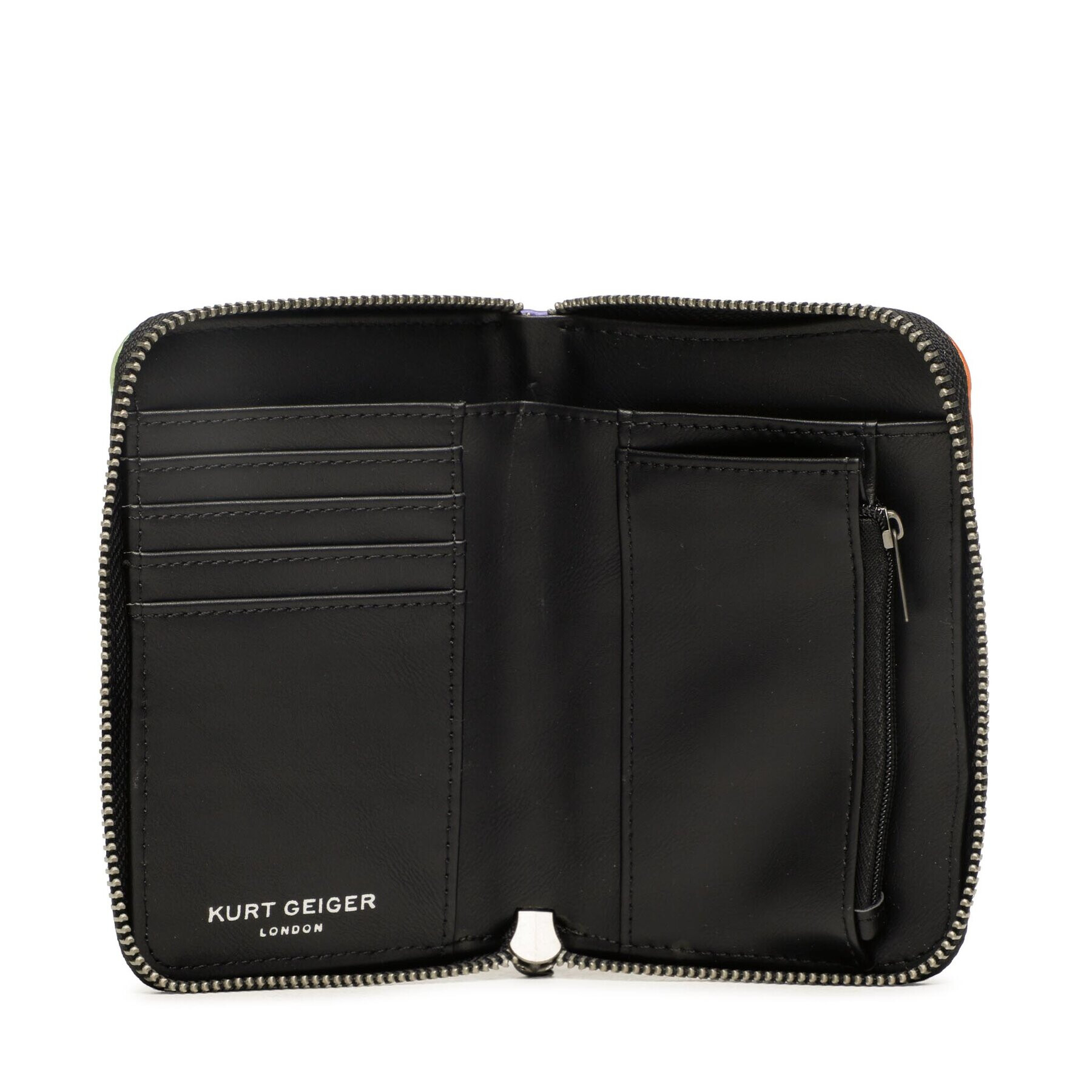 Kurt Geiger Голям дамски портфейл Sm Zip Around Wallet 9096499229 Зелен - Pepit.bg