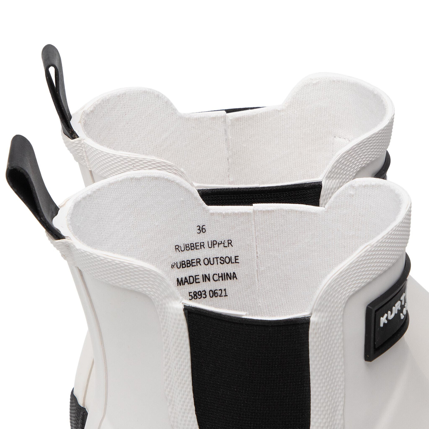 Kurt Geiger Гумени ботуши Sleet 5342913979 Бял - Pepit.bg