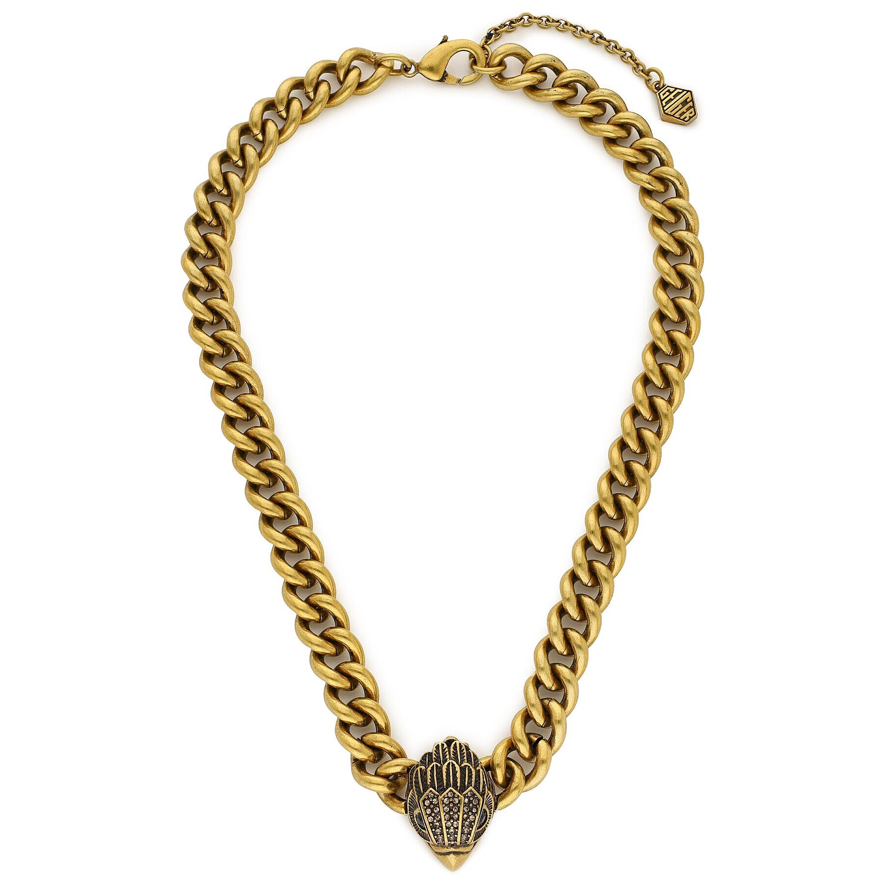 Kurt Geiger Колие Eagle Collar Necklace 8837261429 Златист - Pepit.bg