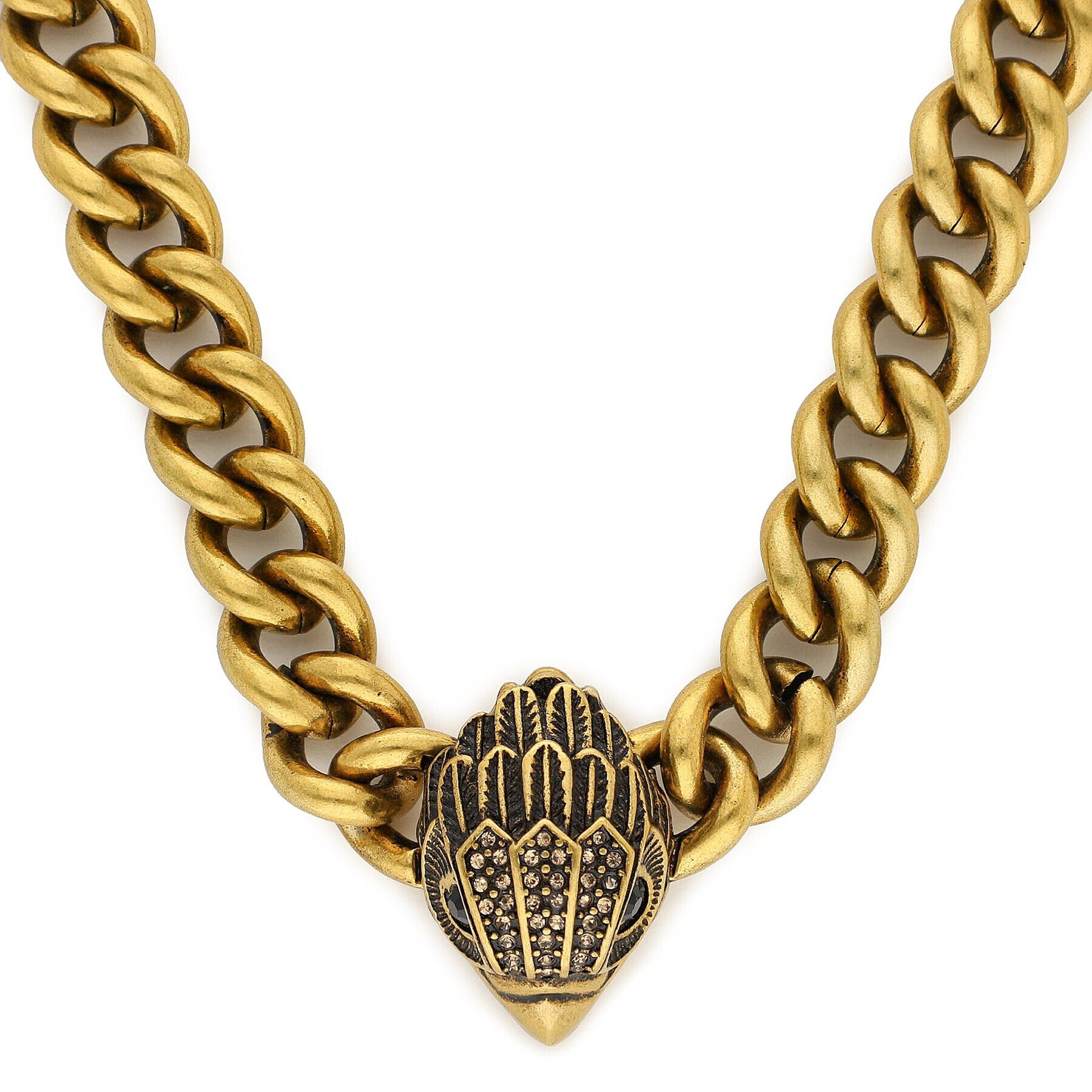 Kurt Geiger Колие Eagle Collar Necklace 8837261429 Златист - Pepit.bg