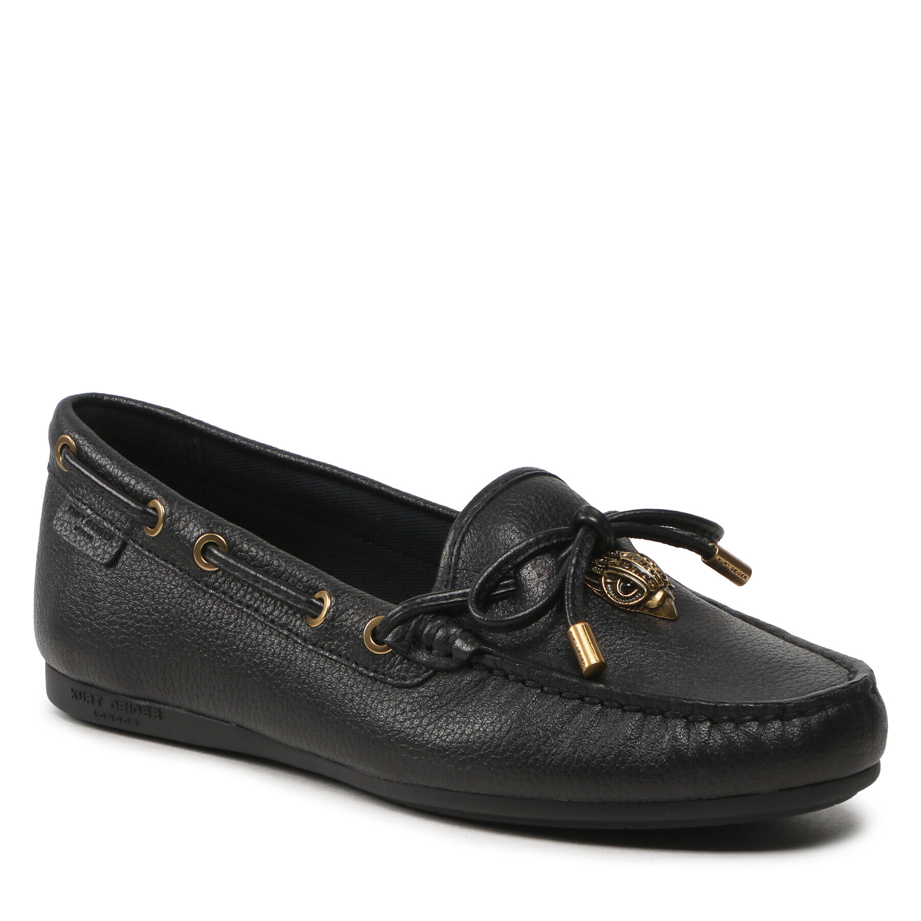 Kurt Geiger Мокасини Eagle Moccasin 9790805109 Черен - Pepit.bg