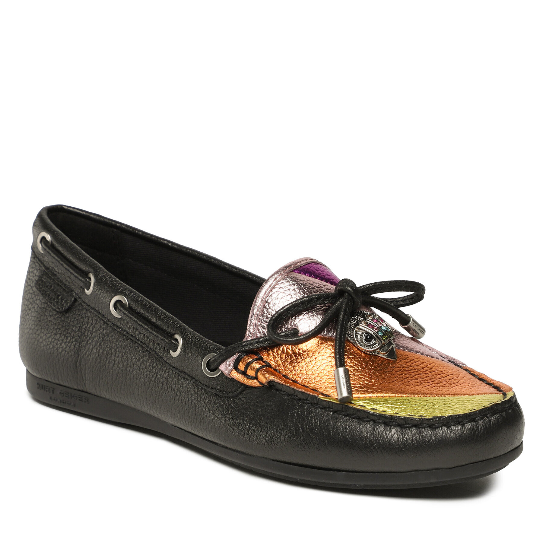 Kurt Geiger Мокасини Eagle Moccasin 9790809109 Черен - Pepit.bg