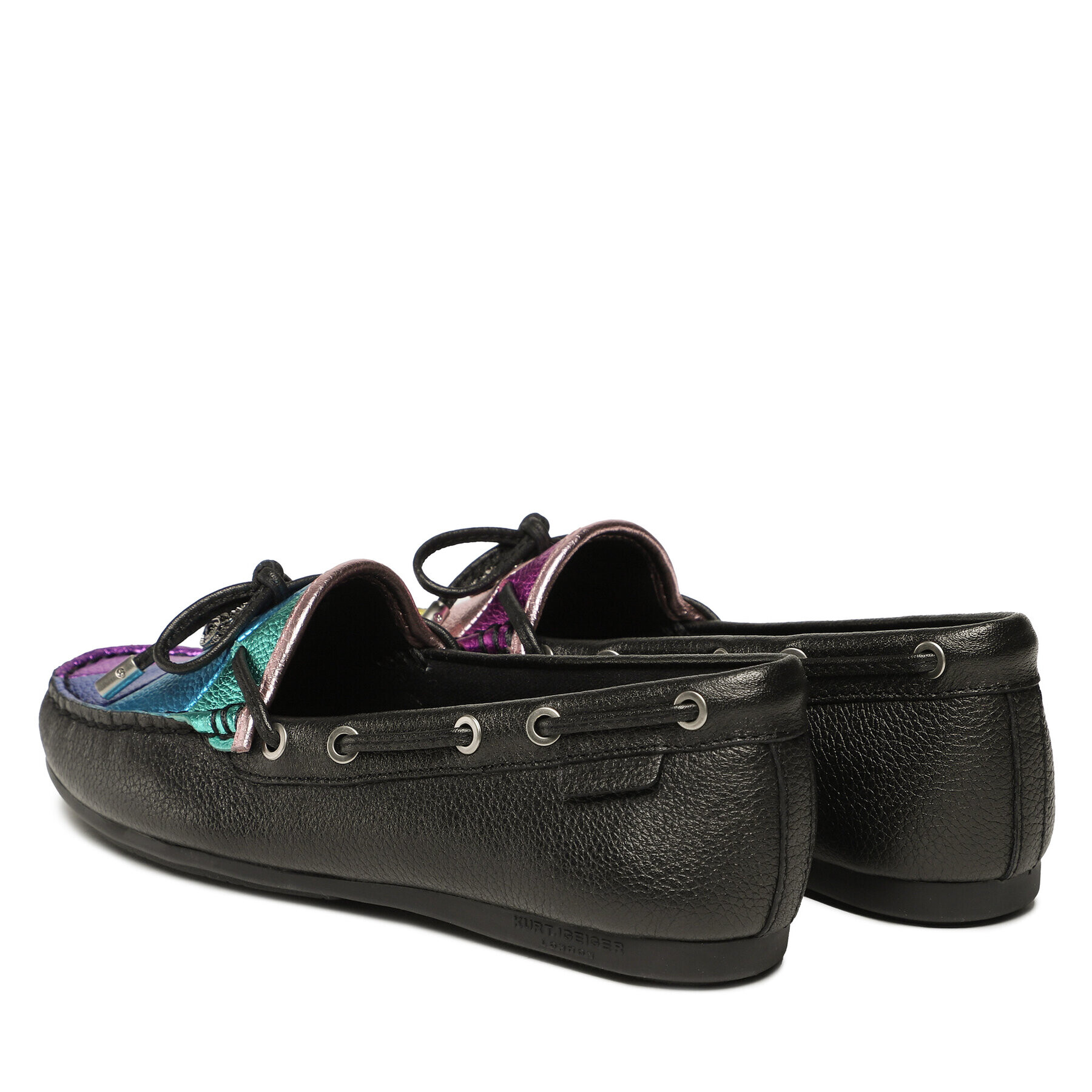 Kurt Geiger Мокасини Eagle Moccasin 9790809109 Черен - Pepit.bg