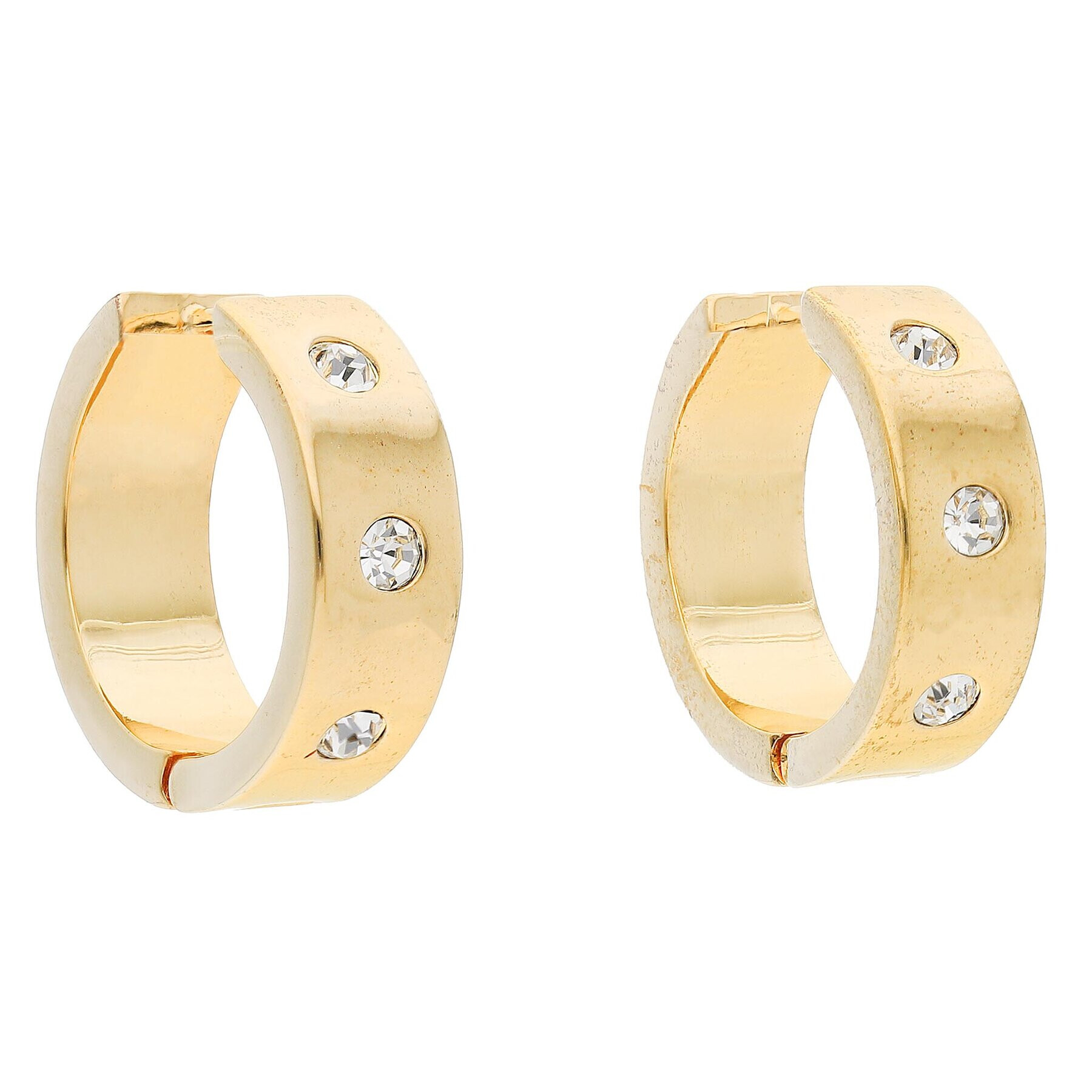 Kurt Geiger Обици Metal Eagle Hoops 8840361429 Златист - Pepit.bg