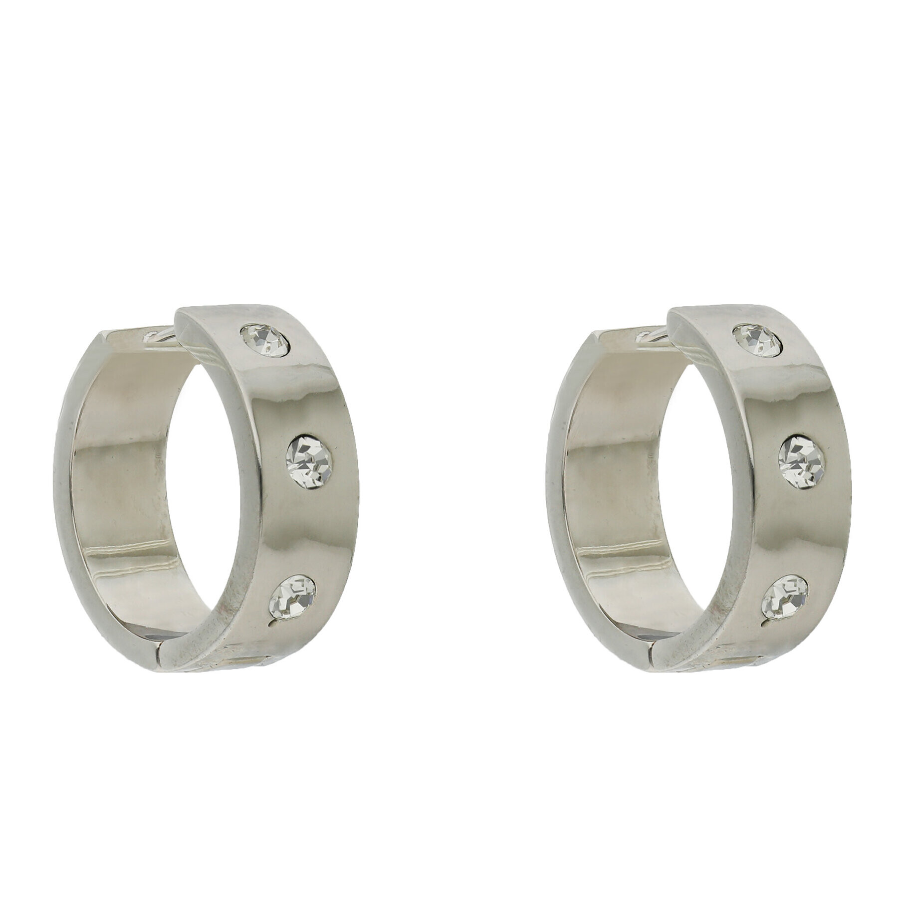Kurt Geiger Обици Metal Eagle Hoops 8840363429 Сребрист - Pepit.bg