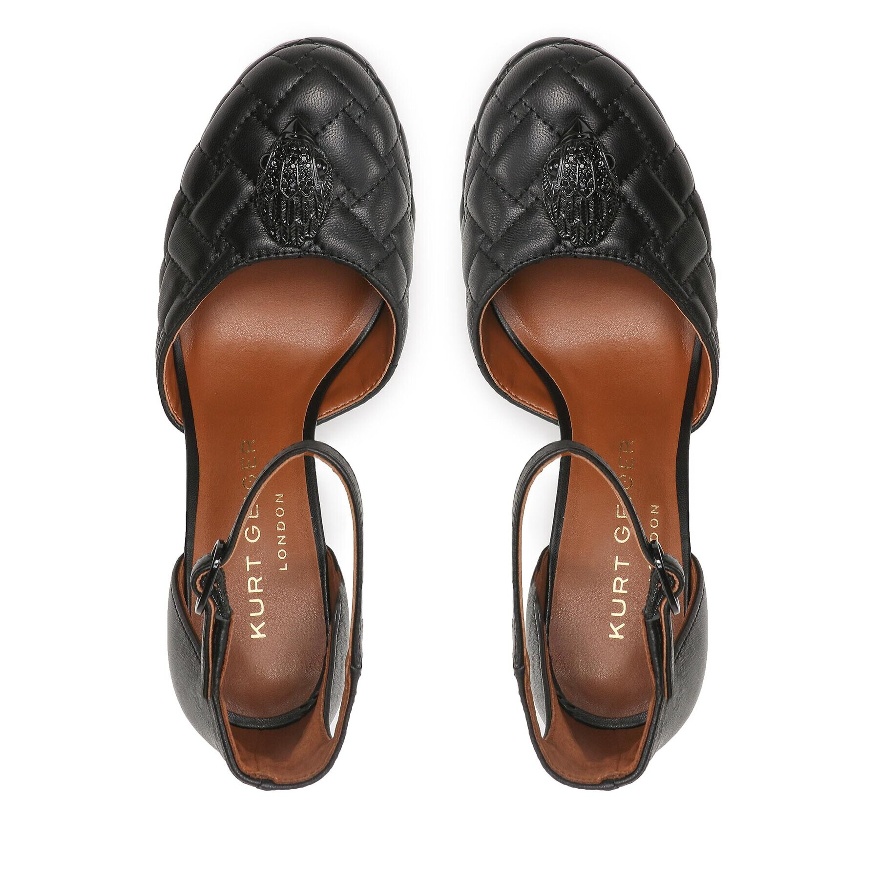 Kurt Geiger Обувки Kensington Platform 9307600109 Черен - Pepit.bg
