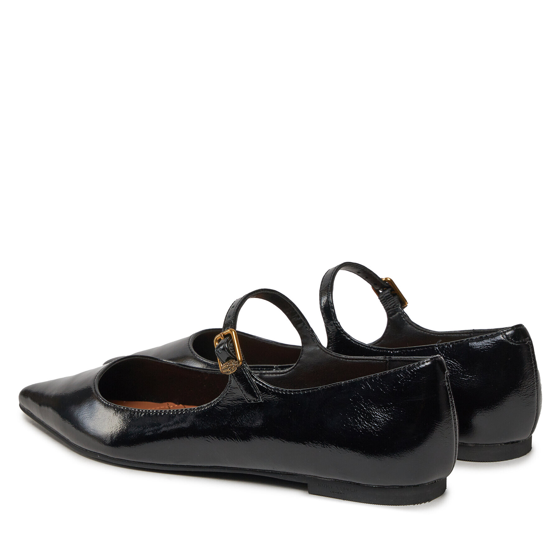 Kurt Geiger Обувки Regent Flat Mary Jane 1277400309 Черен - Pepit.bg