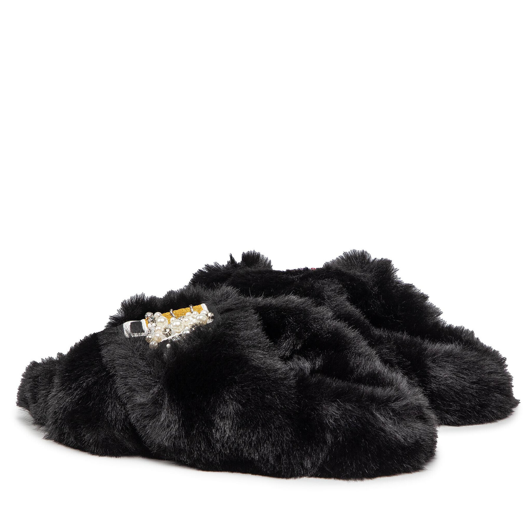 Kurt Geiger Пантофи Junkfort Slipper 8492800999 Черен - Pepit.bg