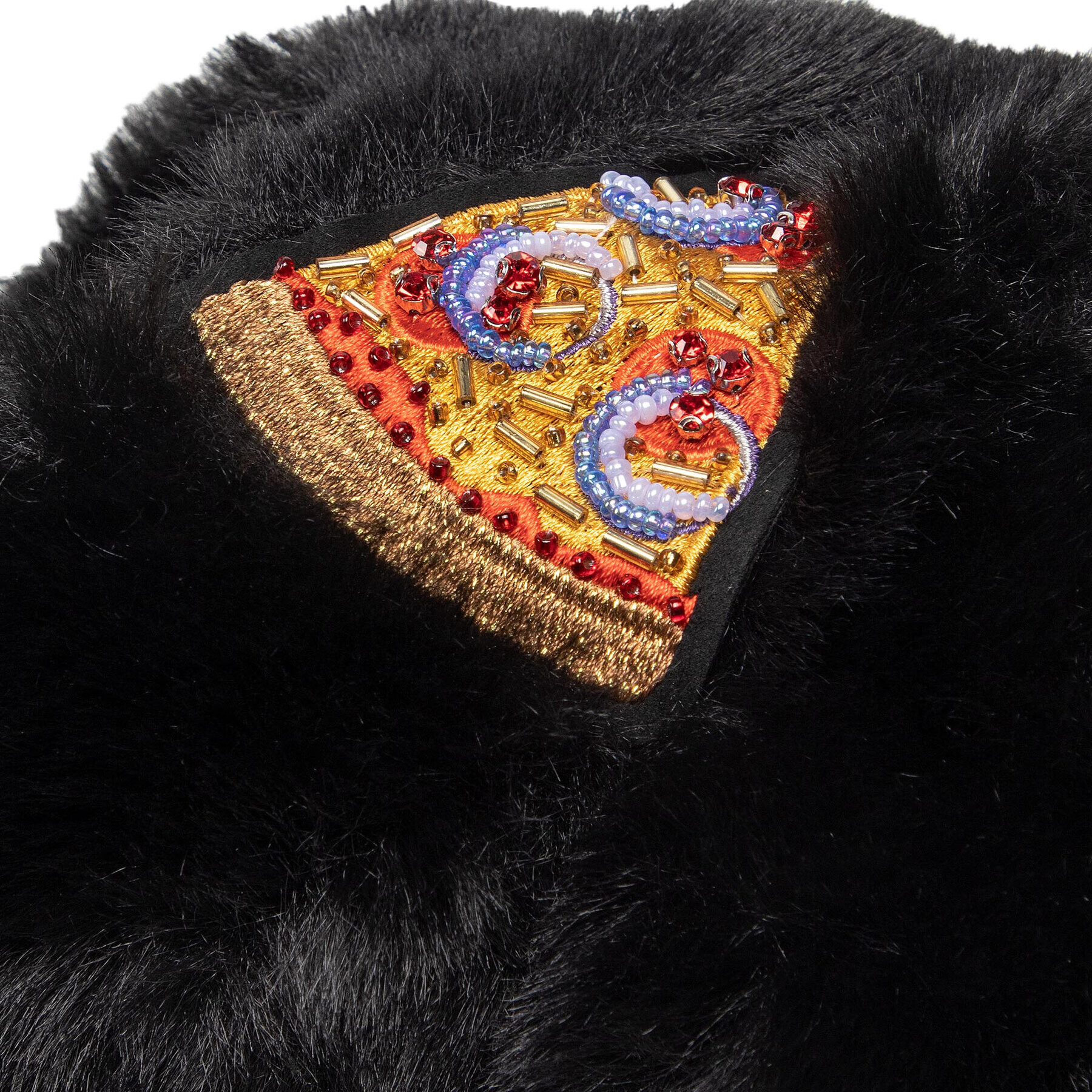 Kurt Geiger Пантофи Junkfort Slipper 8492800999 Черен - Pepit.bg