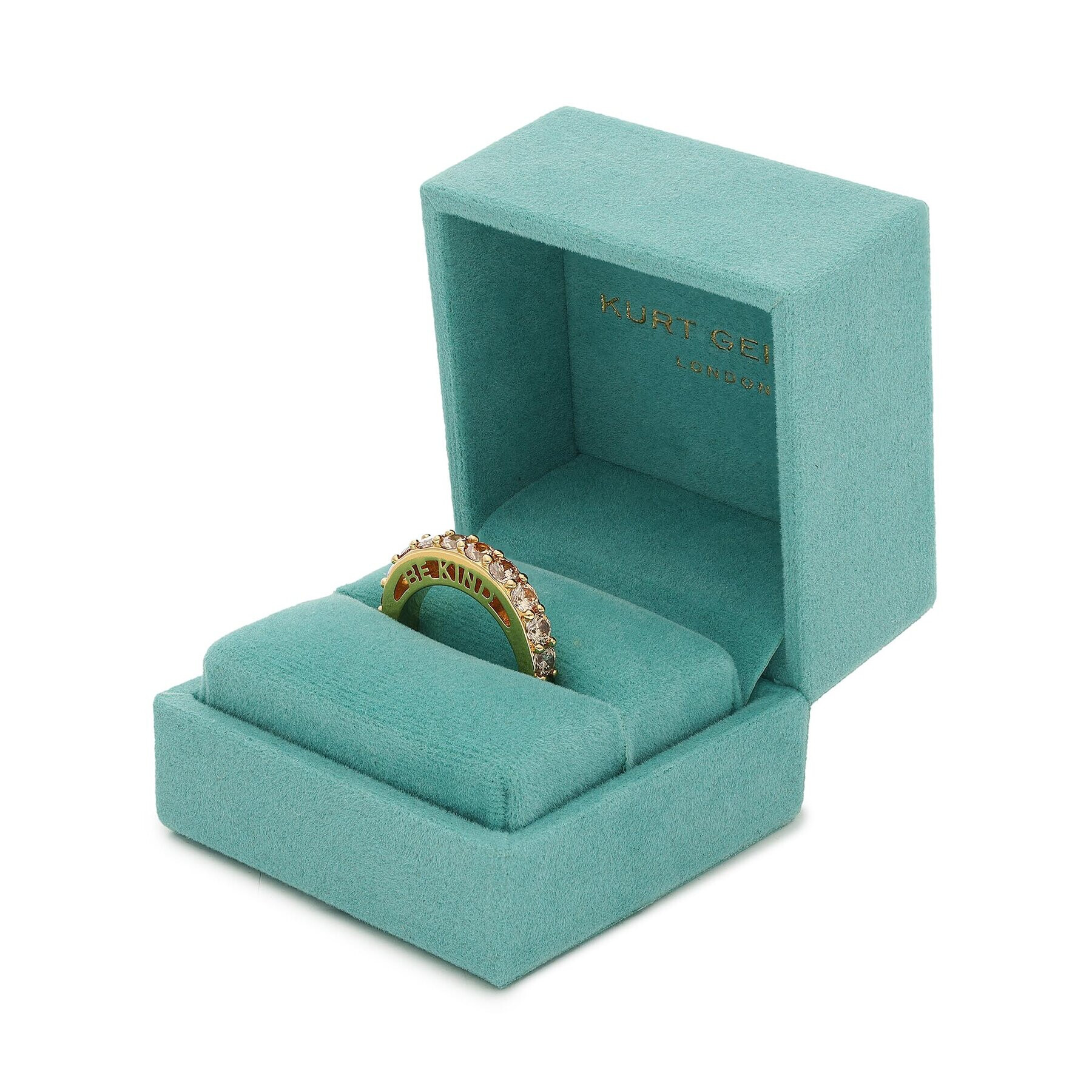 Kurt Geiger Пръстен Be Kind Band Ring 8833252429 Златист - Pepit.bg