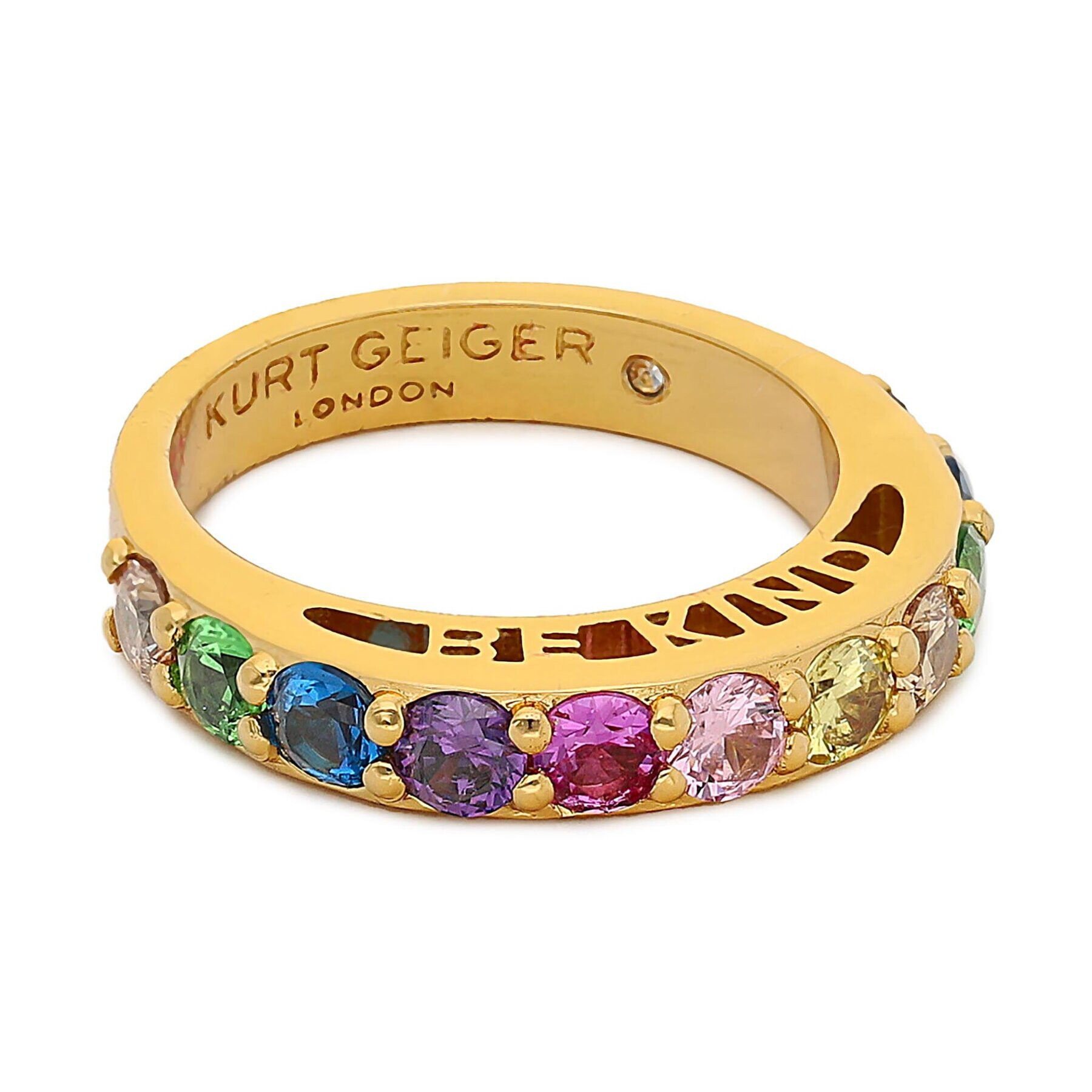Kurt Geiger Пръстен Be Kind Band Ring 8833269429 Златист - Pepit.bg