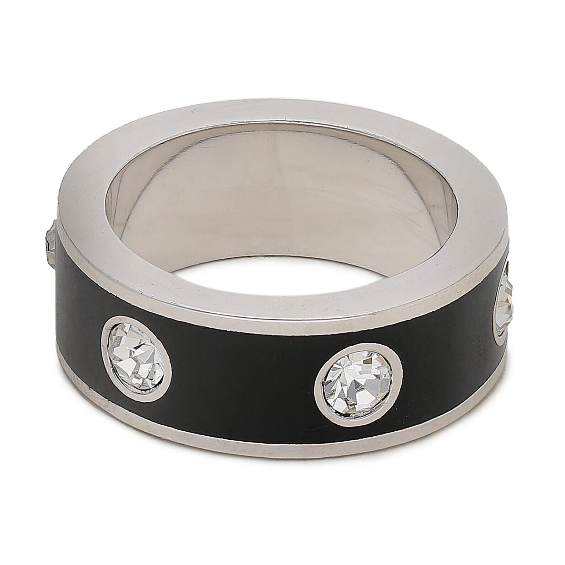 Kurt Geiger Пръстен Enamel Eagle Ring 8838305429 Черен - Pepit.bg