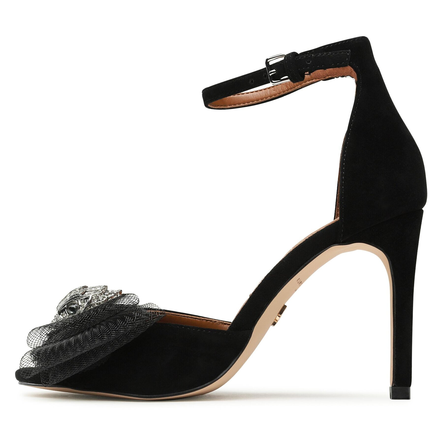 Kurt Geiger Сандали 225-Kensington Bow Sandal 9989100209 Черен - Pepit.bg