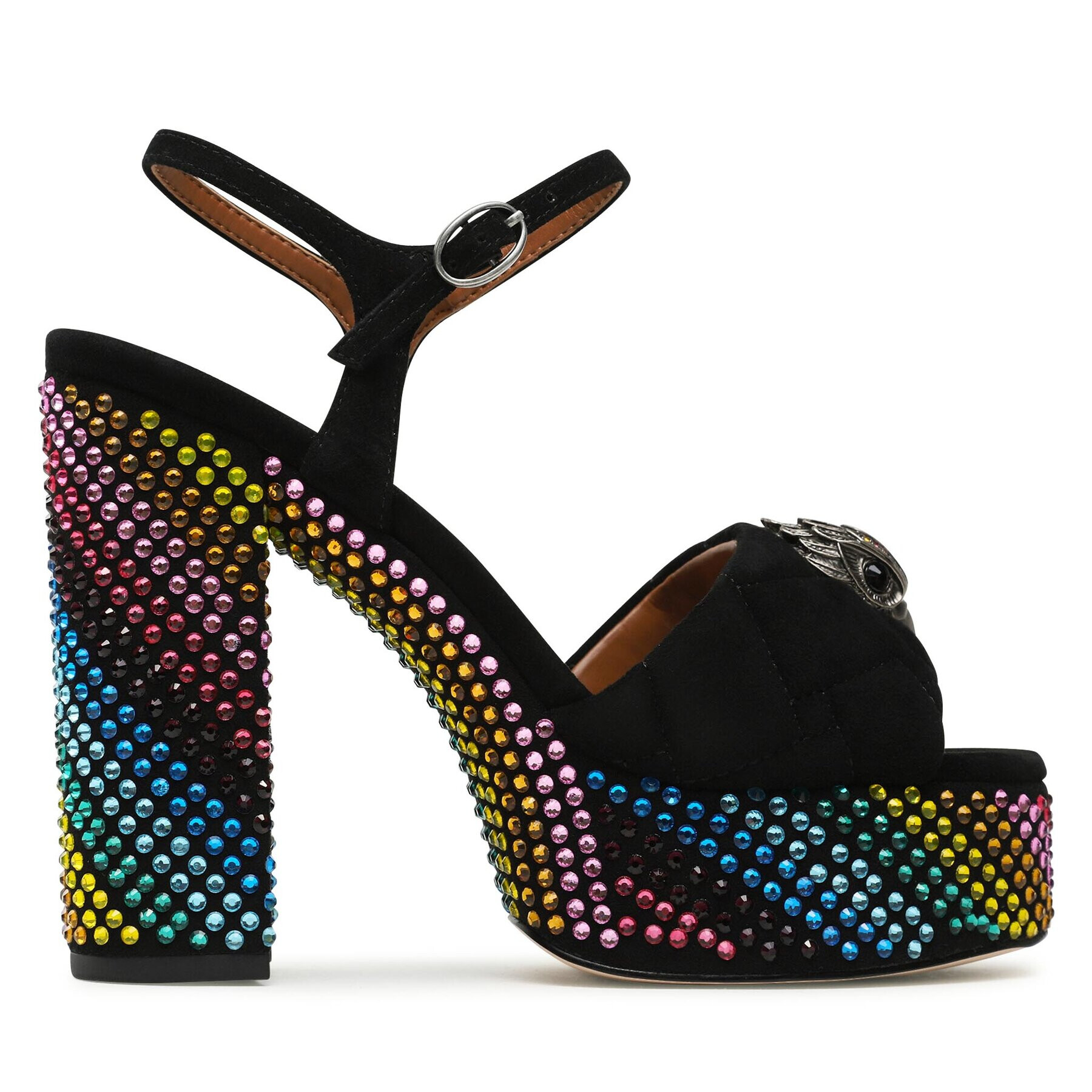 Kurt Geiger Сандали 225-Kensington Platform Sdl 9798809209 Черен - Pepit.bg