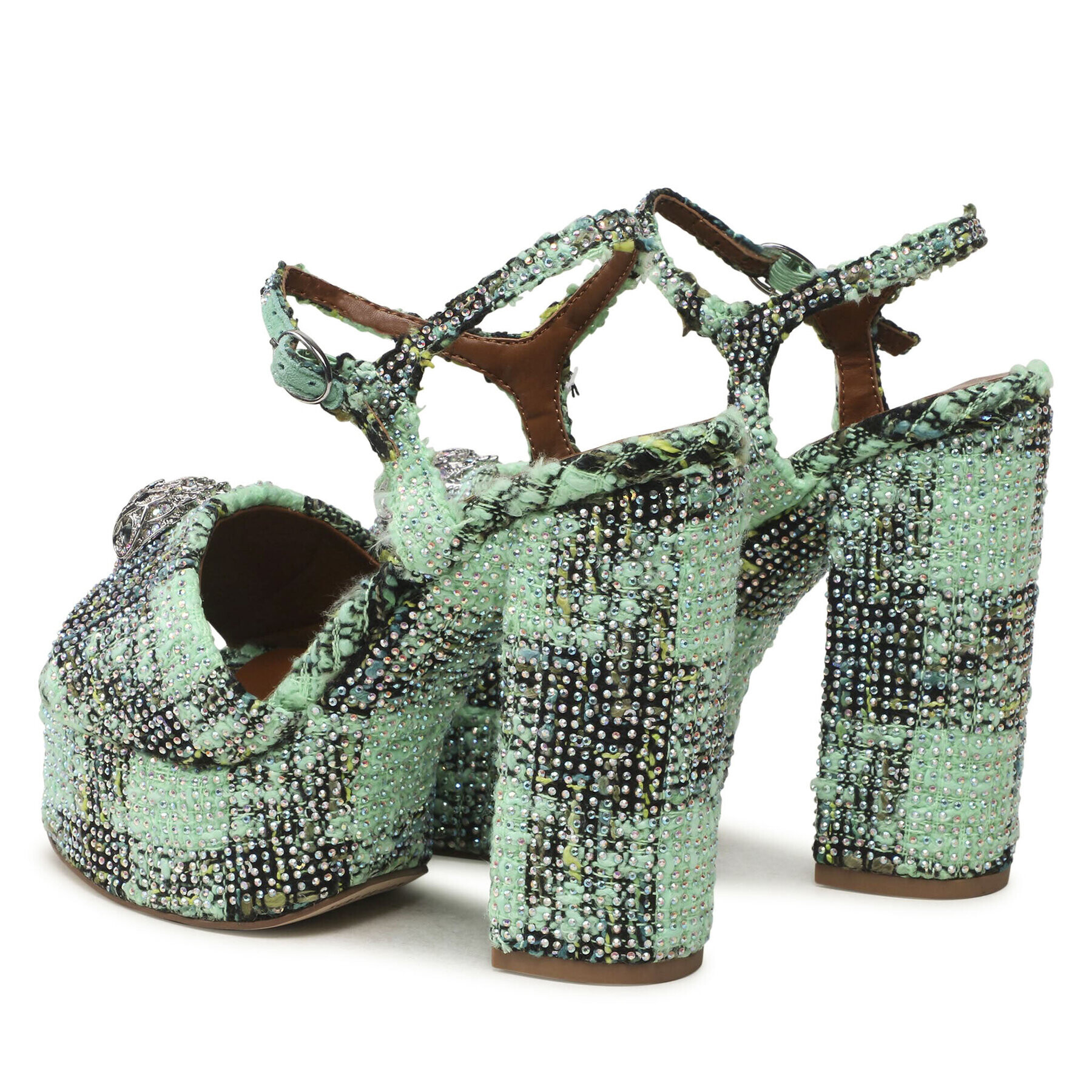 Kurt Geiger Сандали 225-Kensington Platform Sdl 9798875609 Зелен - Pepit.bg