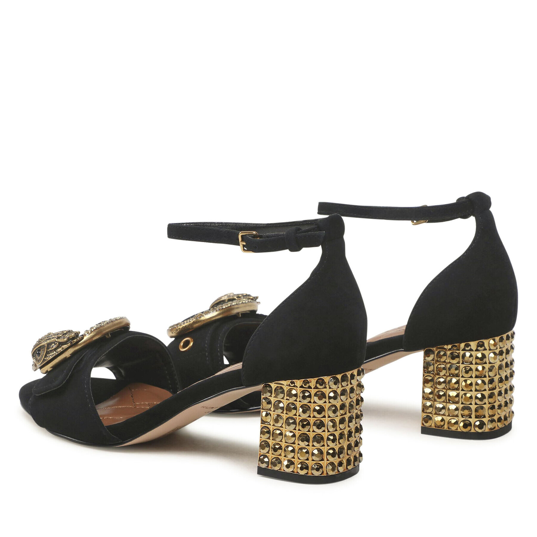 Kurt Geiger Сандали 225-Mayfair Block Mid Heel 9990500209 Черен - Pepit.bg