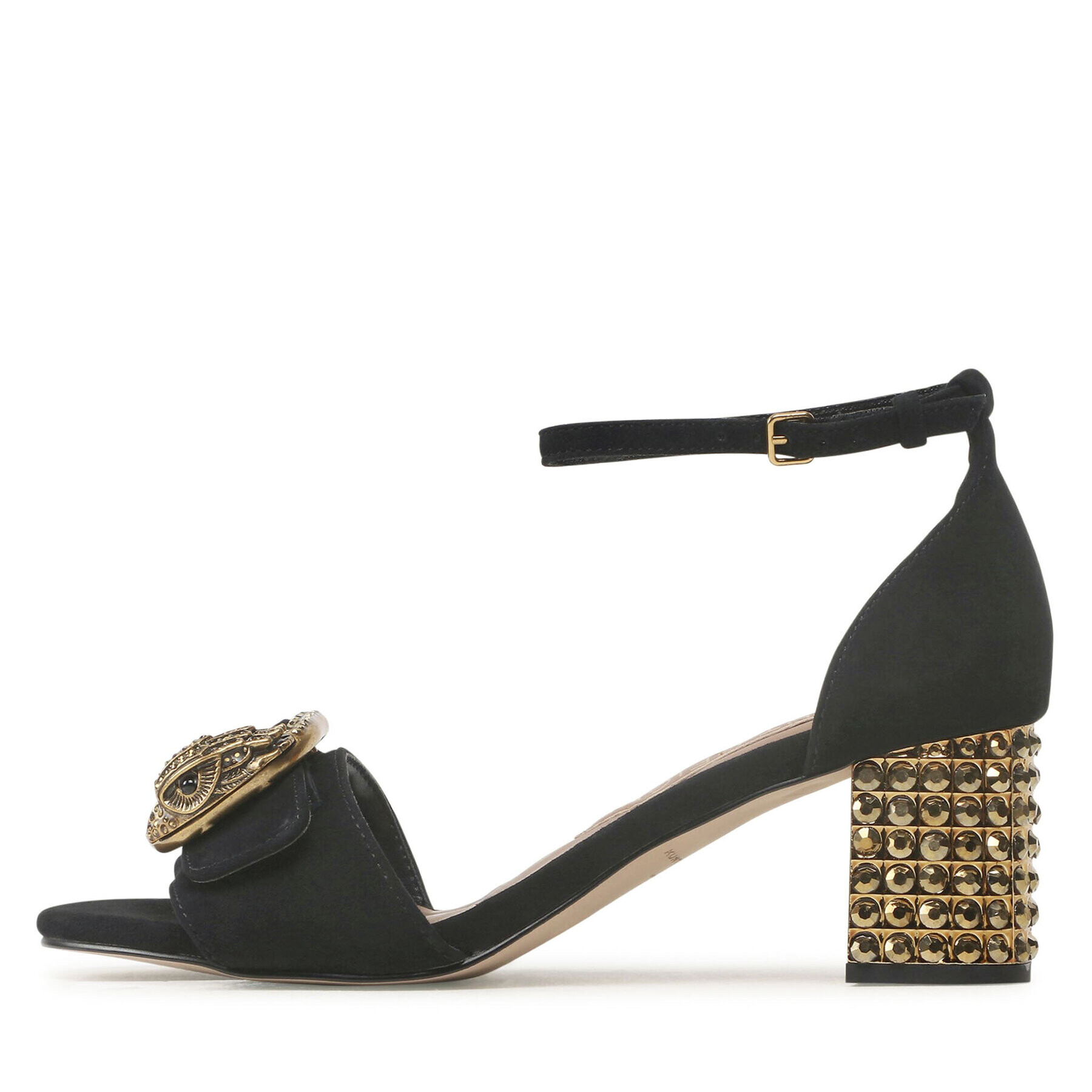 Kurt Geiger Сандали 225-Mayfair Block Mid Heel 9990500209 Черен - Pepit.bg