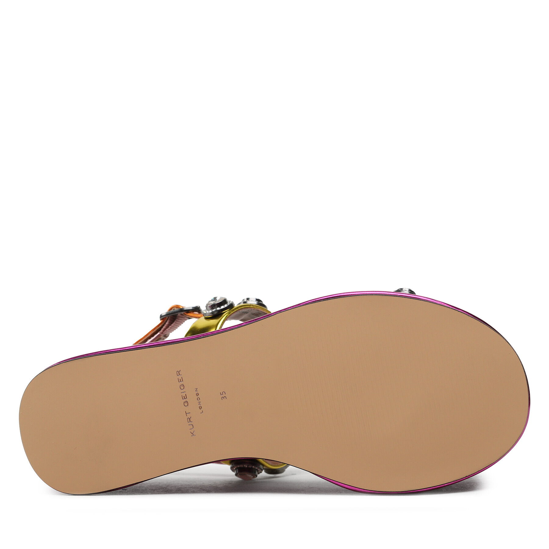 Kurt Geiger Сандали 225-Octavia Platform 9991369109 Цветен - Pepit.bg