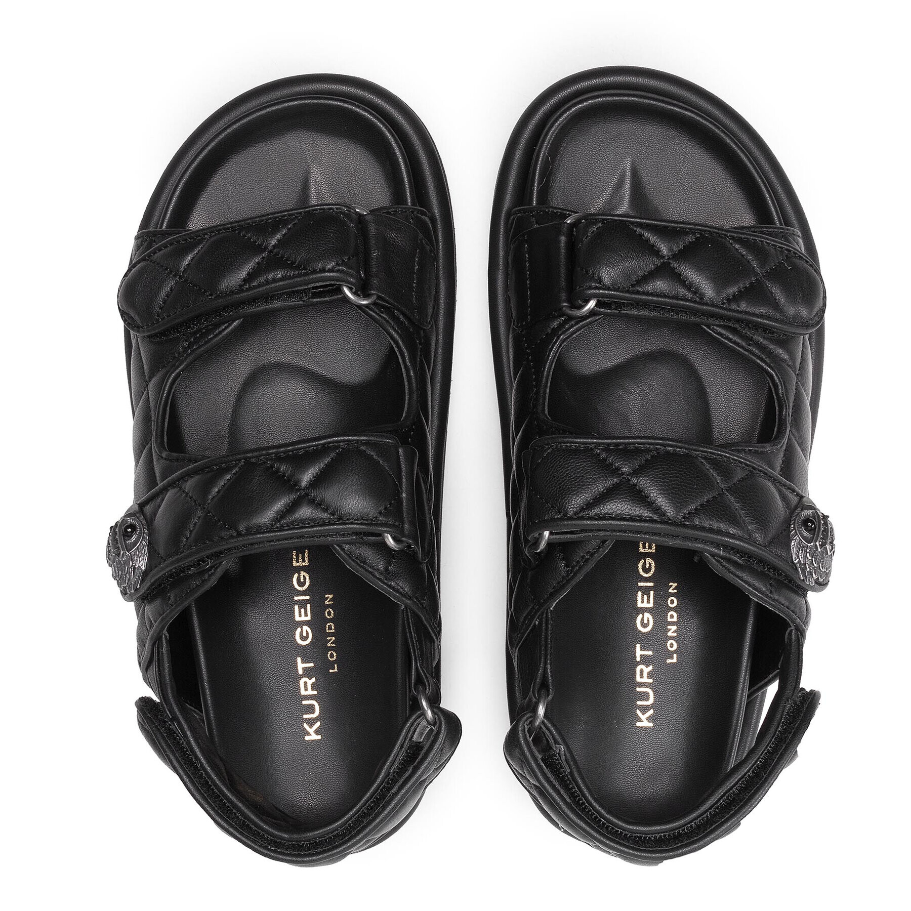 Kurt Geiger Сандали Orson 3469600109 Черен - Pepit.bg