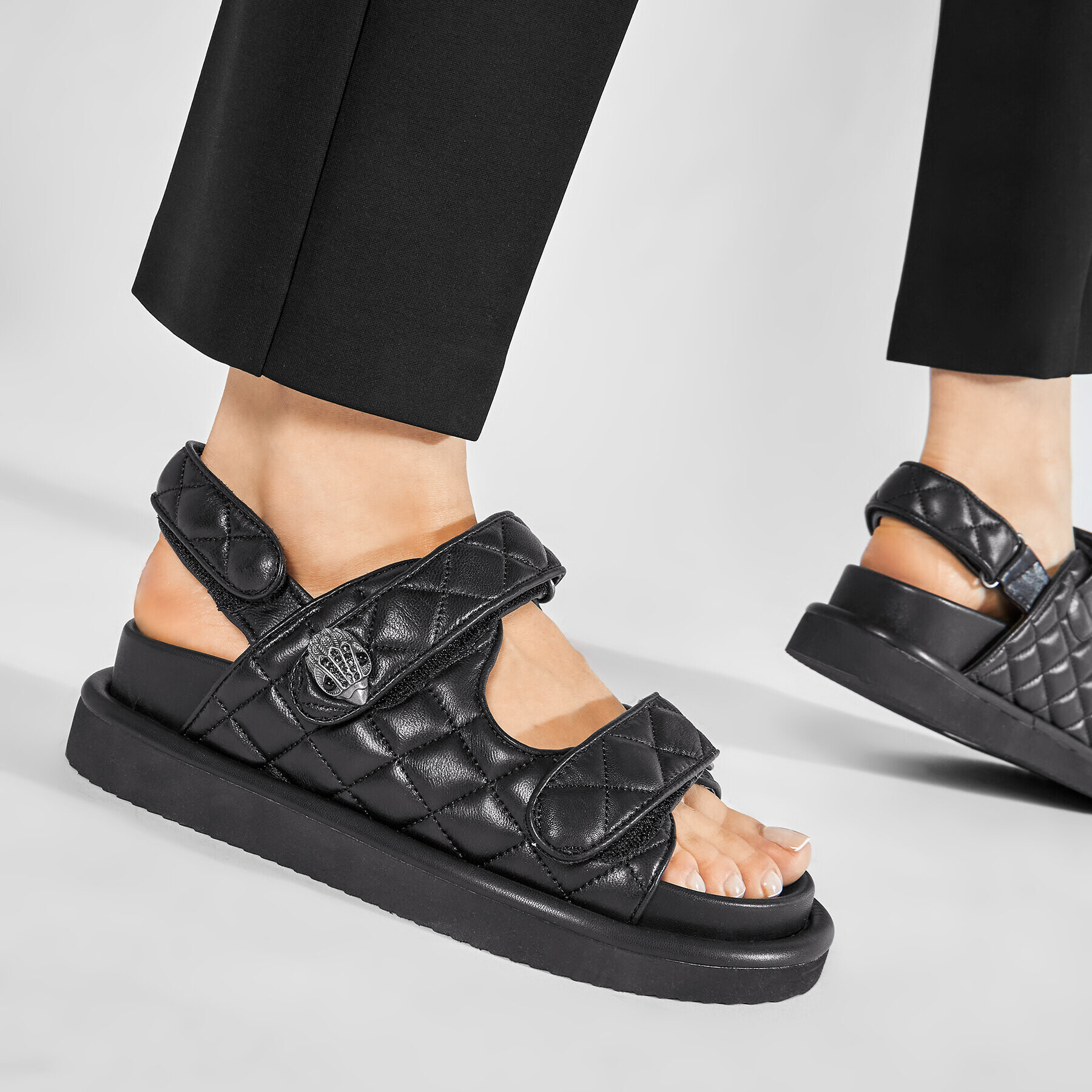 Kurt Geiger Сандали Orson 3469600109 Черен - Pepit.bg