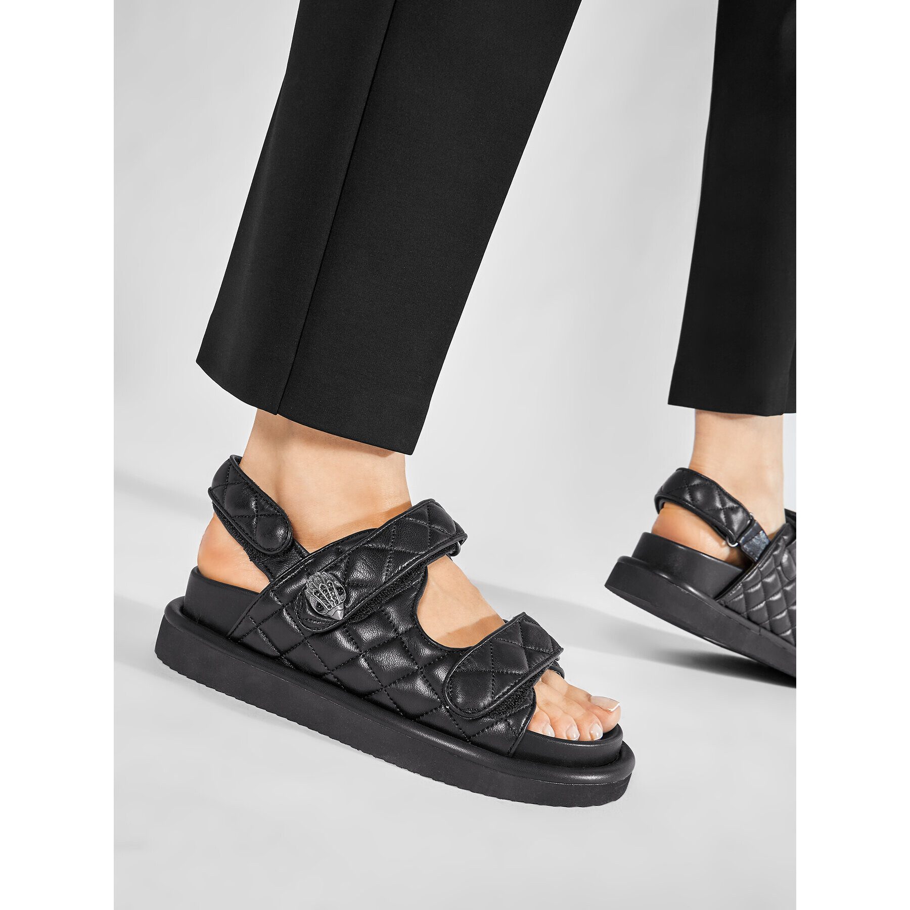 Kurt Geiger Сандали Orson 3469600109 Черен - Pepit.bg