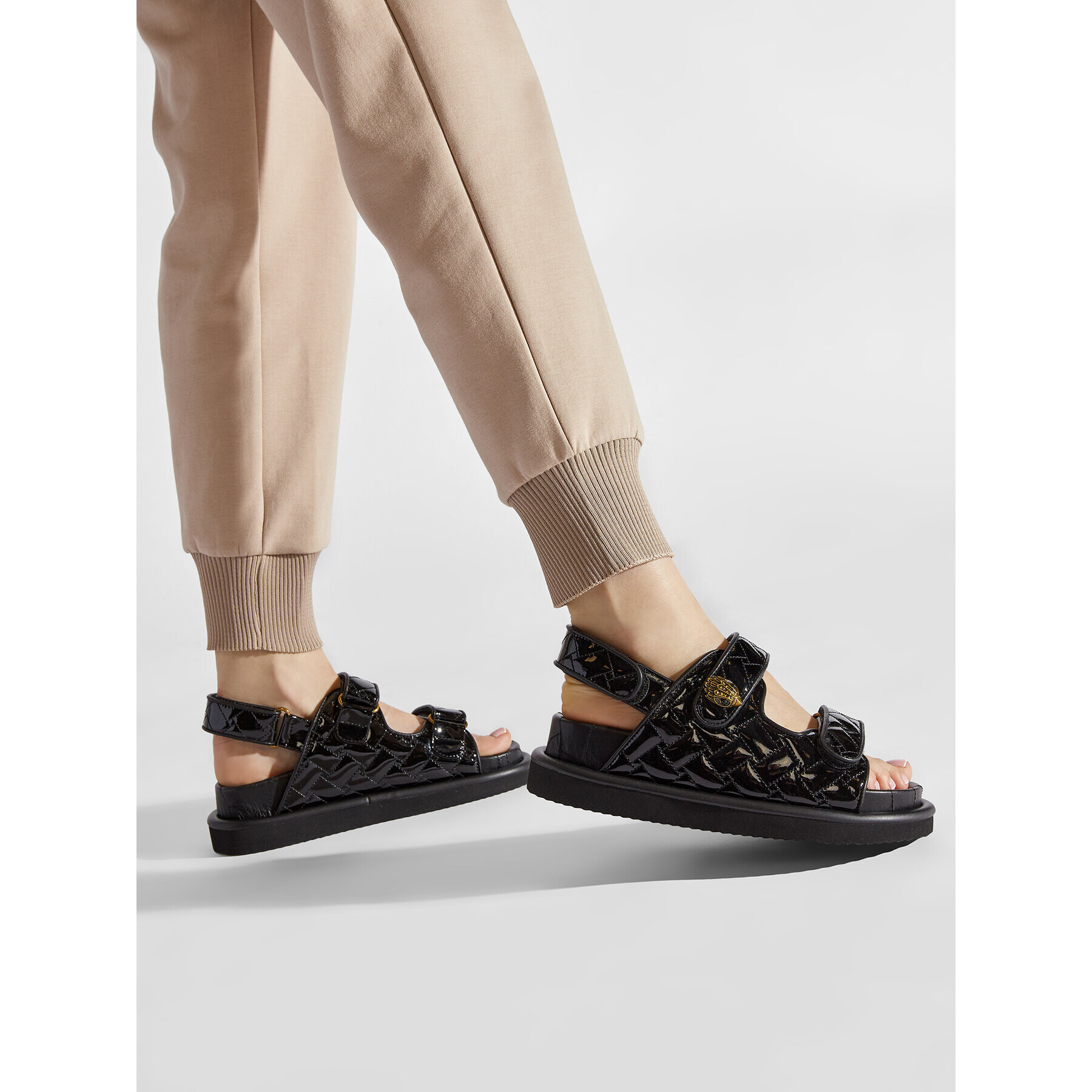 Kurt Geiger Сандали Orson 3469605109 Черен - Pepit.bg