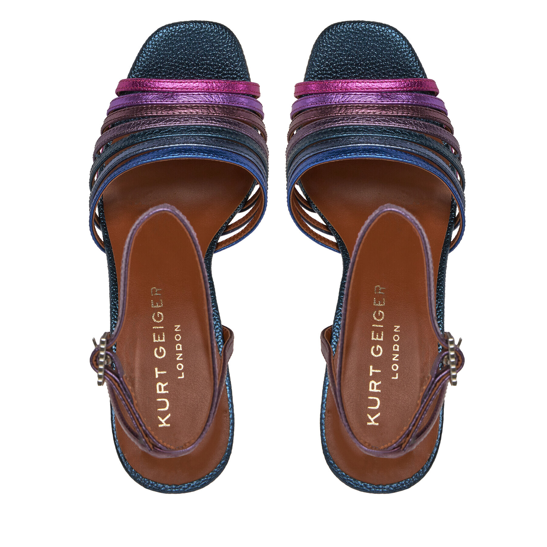 Kurt Geiger Сандали Pierra 8882290109 Виолетов - Pepit.bg