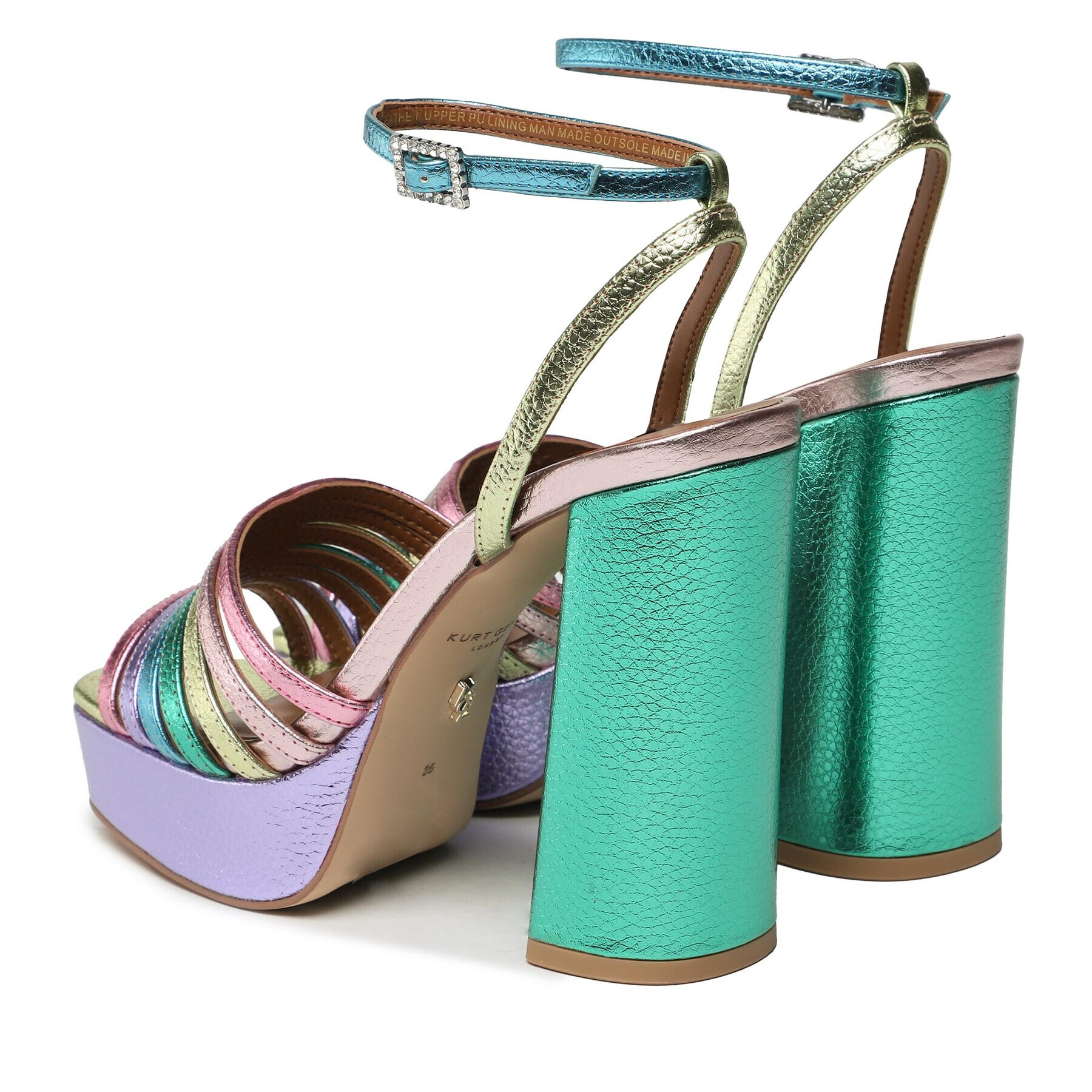 Kurt Geiger Сандали Pierra Platform Sandal 8882265109 Цветен - Pepit.bg