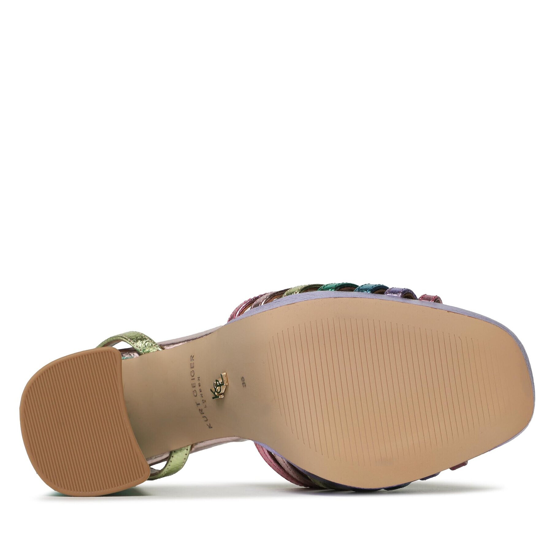 Kurt Geiger Сандали Pierra Platform Sandal 8882265109 Цветен - Pepit.bg