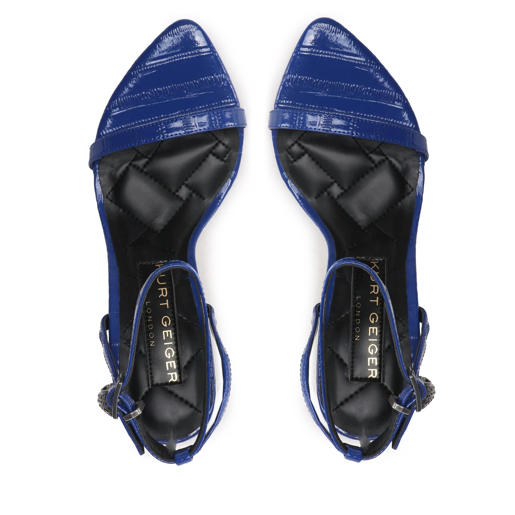 Kurt Geiger Сандали Shoreditch Sandal 8881380309 Син - Pepit.bg