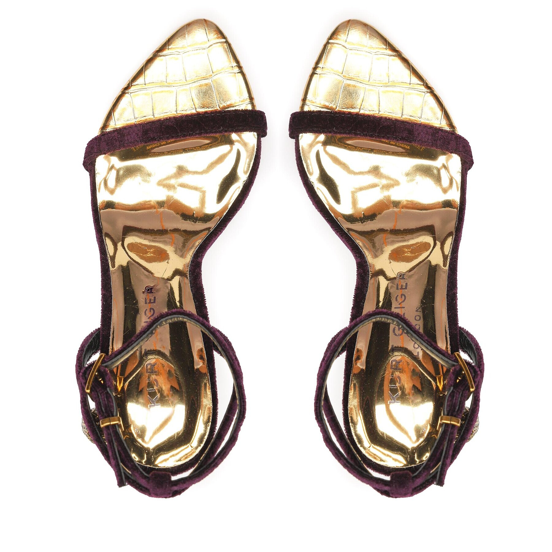 Kurt Geiger Сандали Shoreditch 8881390609 Виолетов - Pepit.bg
