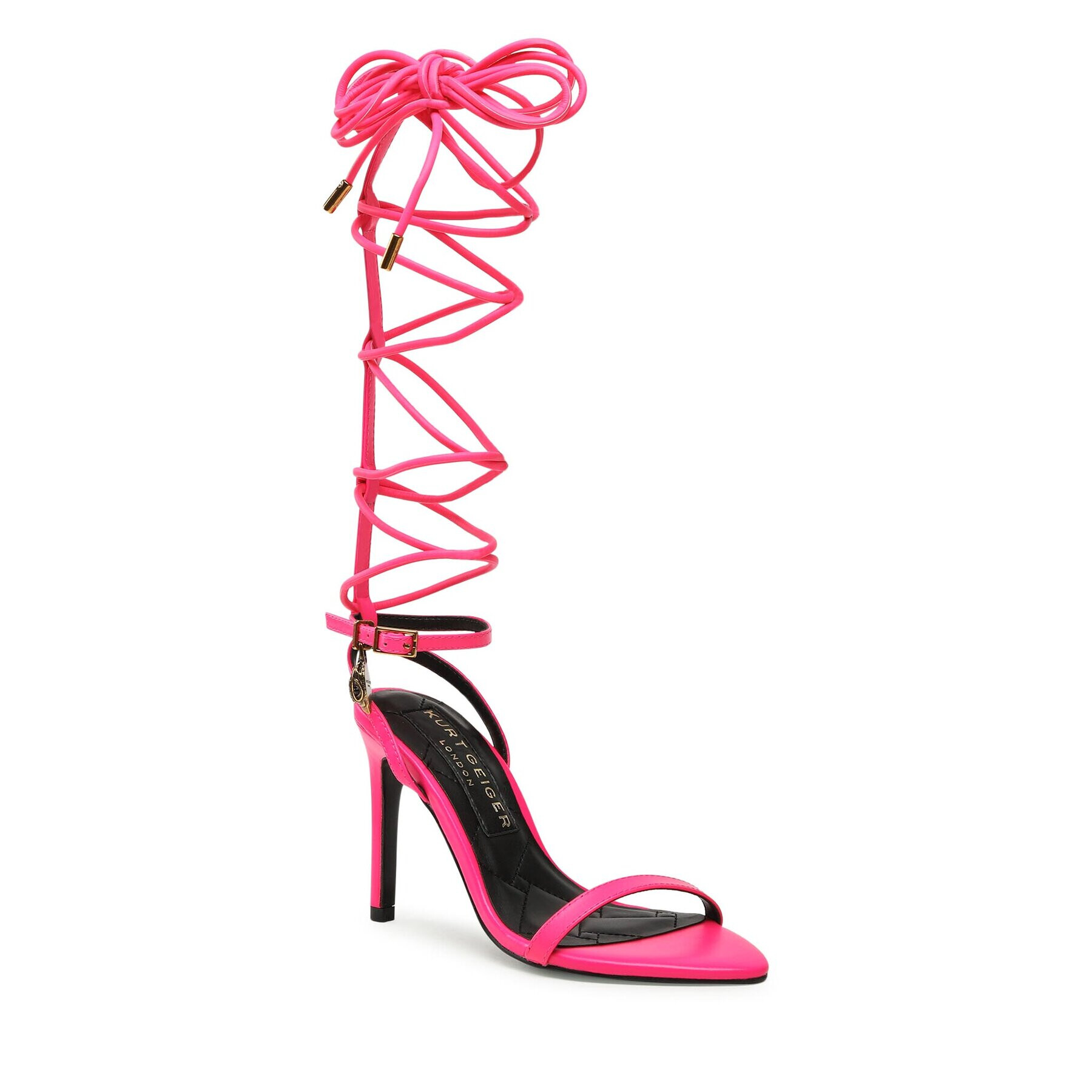 Kurt Geiger Сандали Shoreditch Sandal Tie 8961852109 Розов - Pepit.bg
