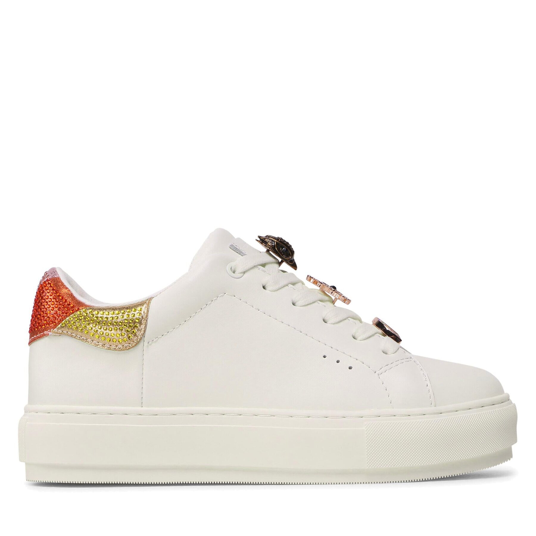 Kurt Geiger Сникърси 225-Laney Eagle 3829715109 Бял - Pepit.bg