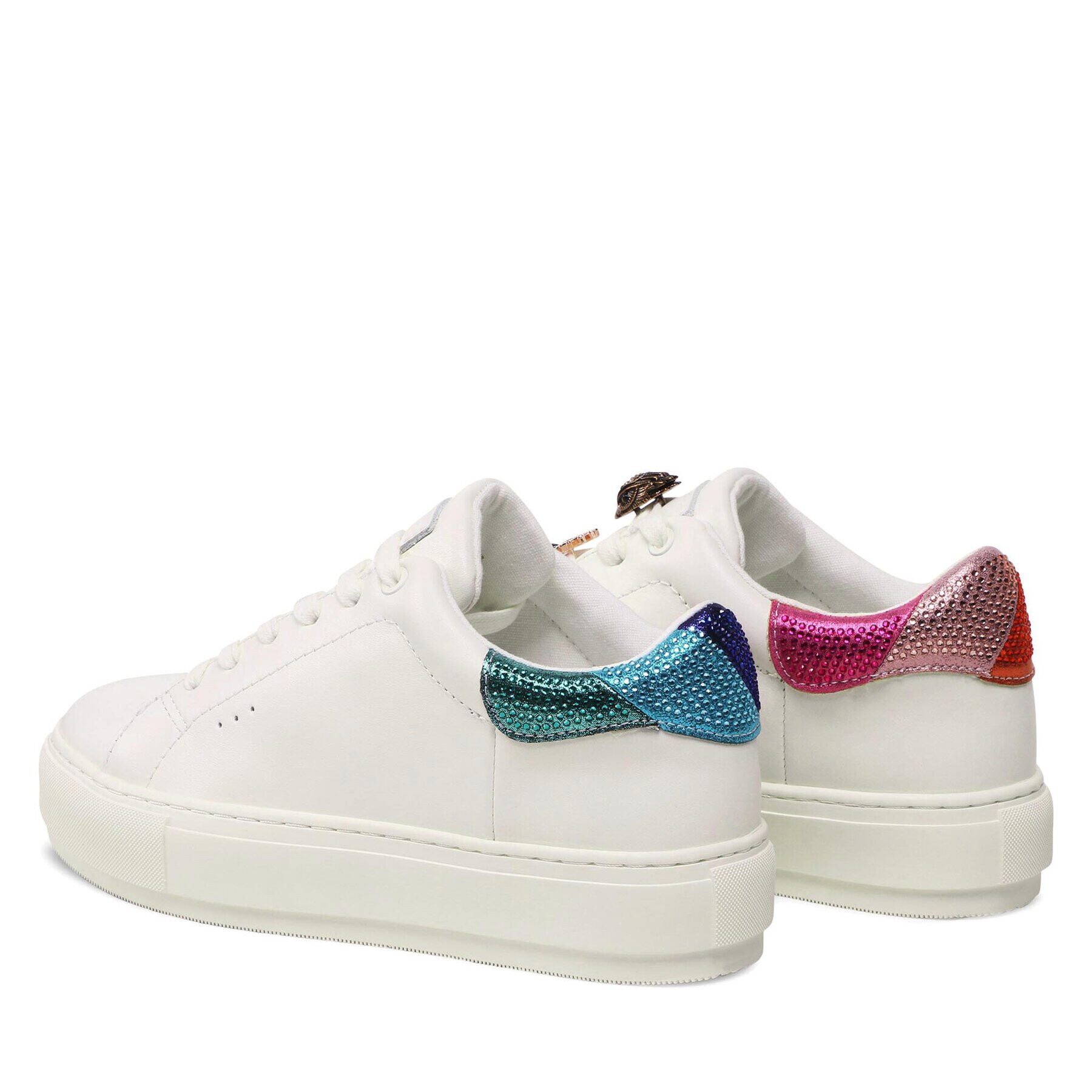 Kurt Geiger Сникърси 225-Laney Eagle 3829715109 Бял - Pepit.bg