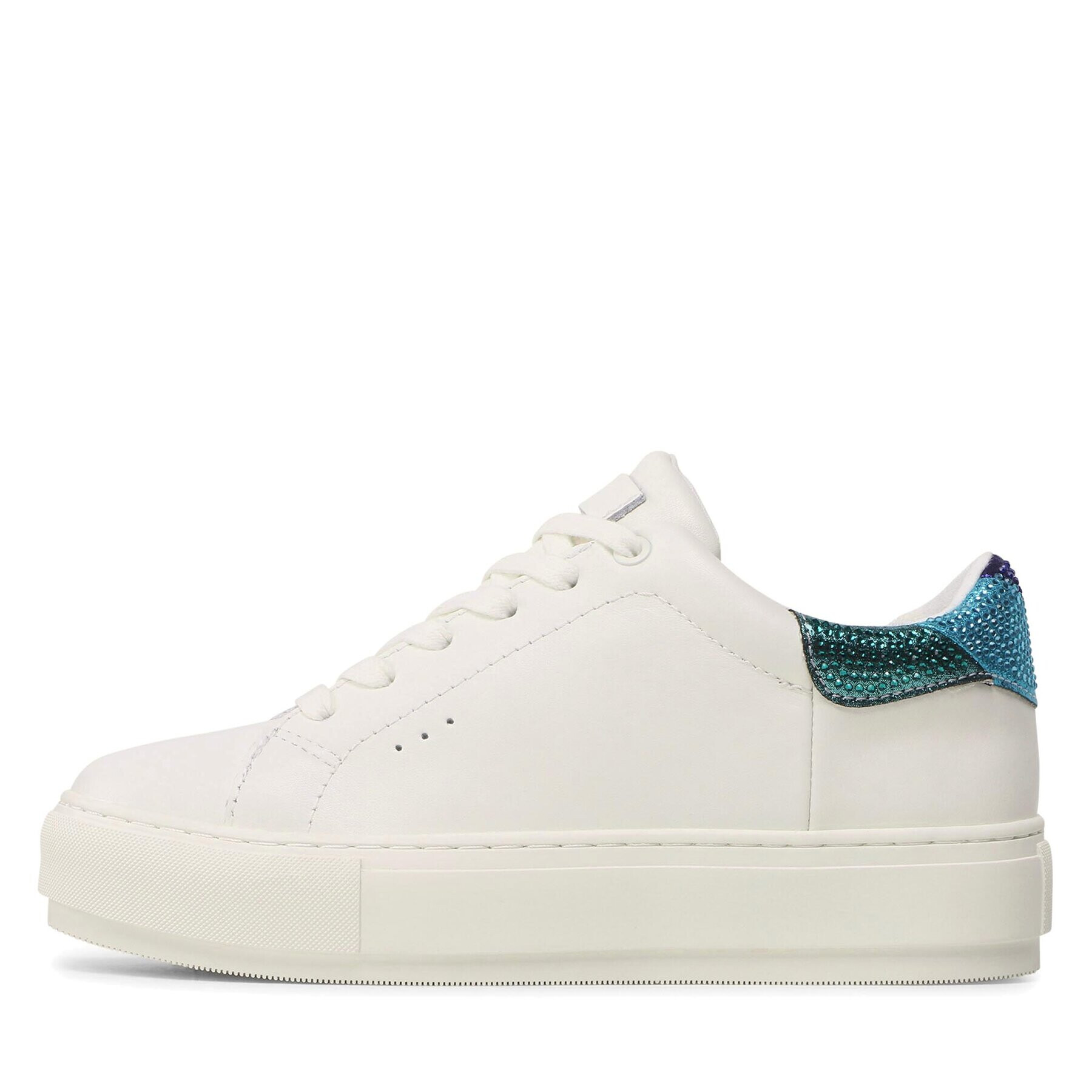 Kurt Geiger Сникърси 225-Laney Eagle 3829715109 Бял - Pepit.bg