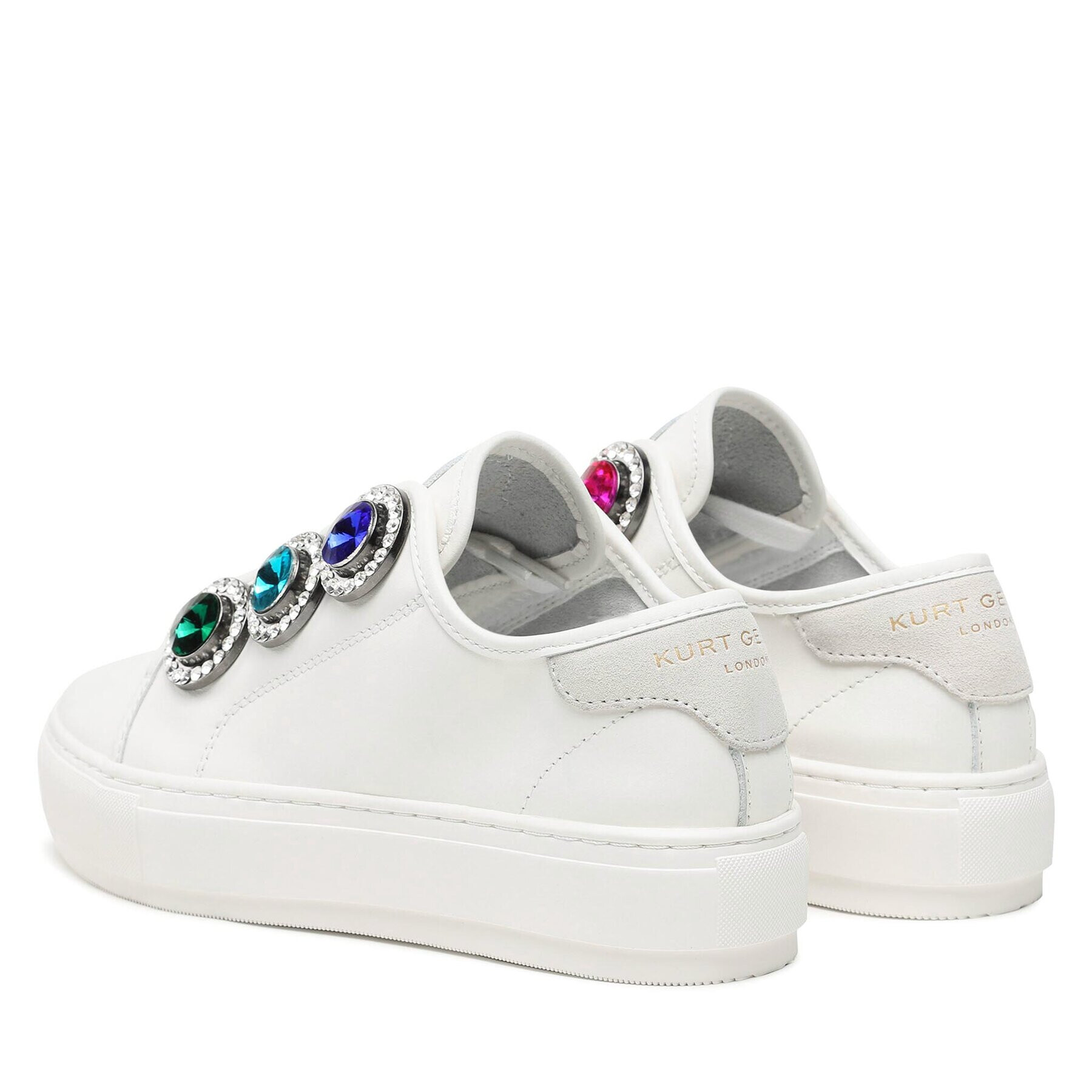 Kurt Geiger Сникърси 225-Laney Octavia 9991410109 Бял - Pepit.bg