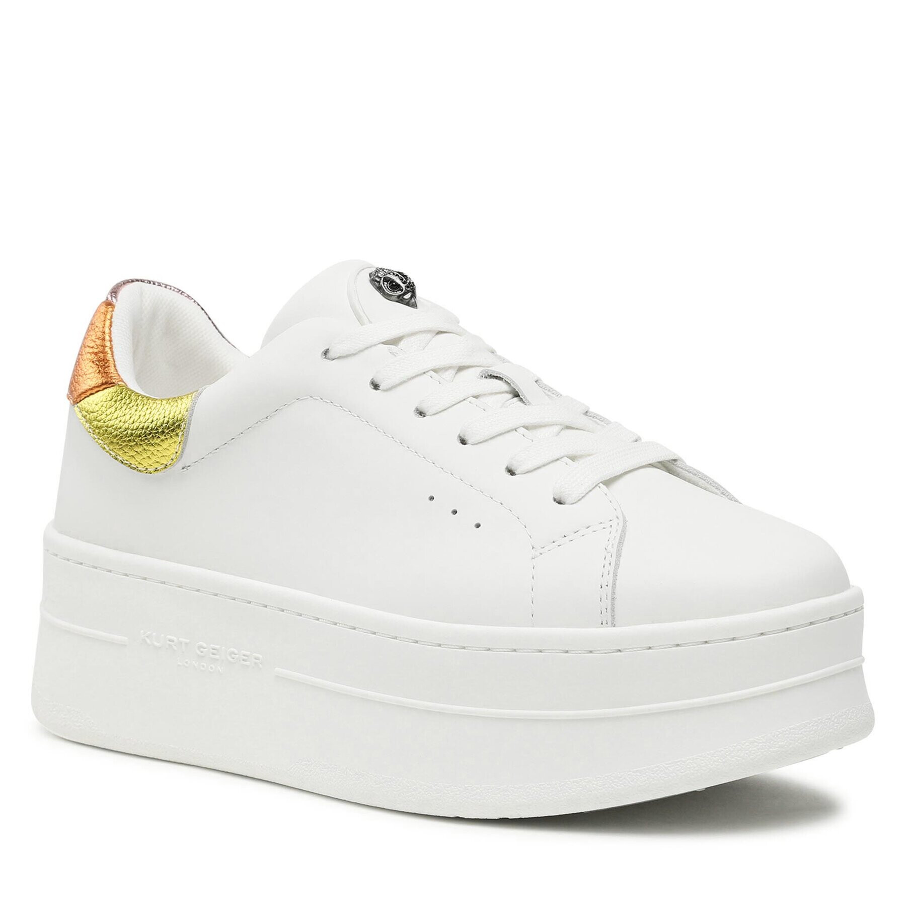 Kurt Geiger Сникърси 225-Laney Pumped 9991919109 Бял - Pepit.bg