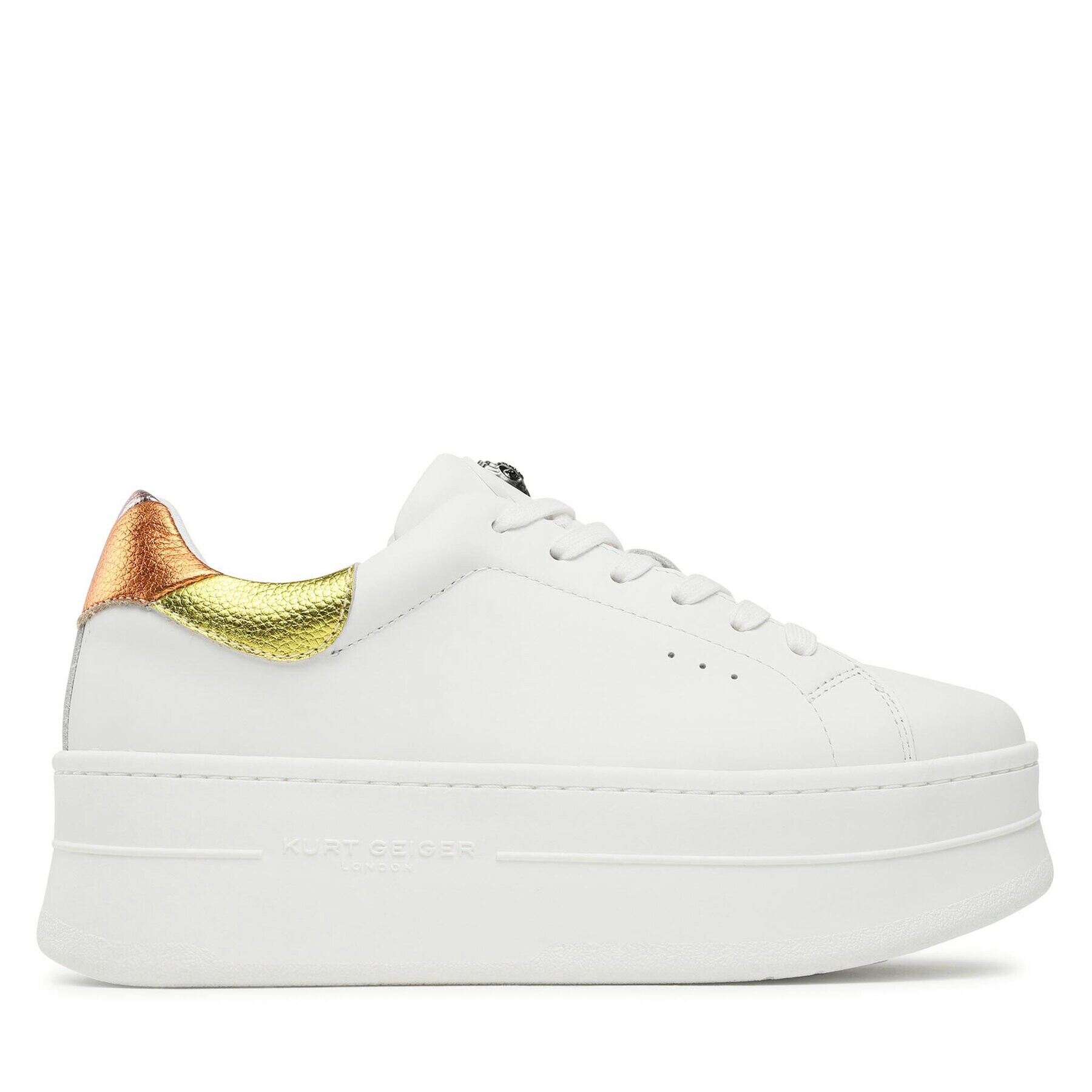 Kurt Geiger Сникърси 225-Laney Pumped 9991919109 Бял - Pepit.bg