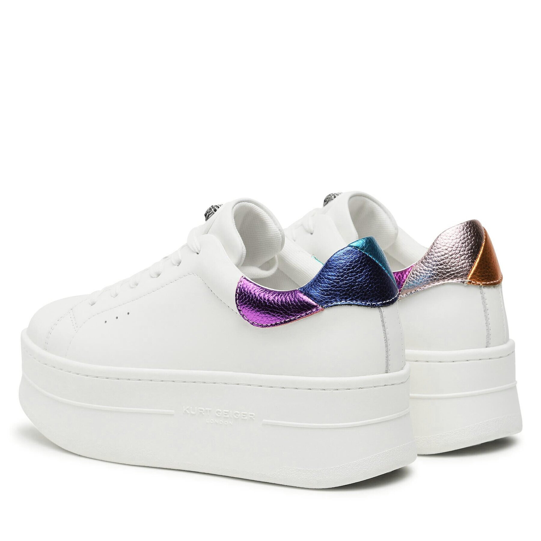 Kurt Geiger Сникърси 225-Laney Pumped 9991919109 Бял - Pepit.bg