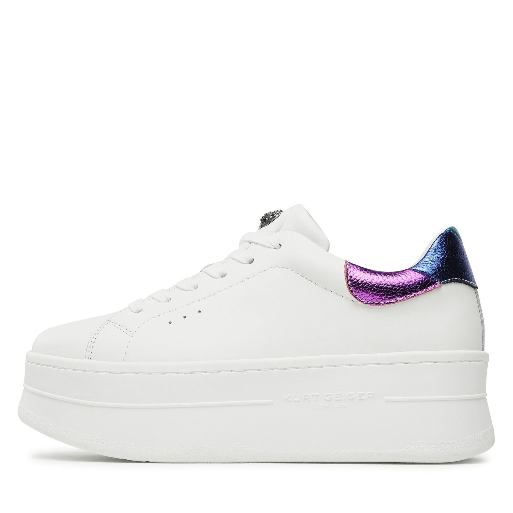 Kurt Geiger Сникърси 225-Laney Pumped 9991919109 Бял - Pepit.bg