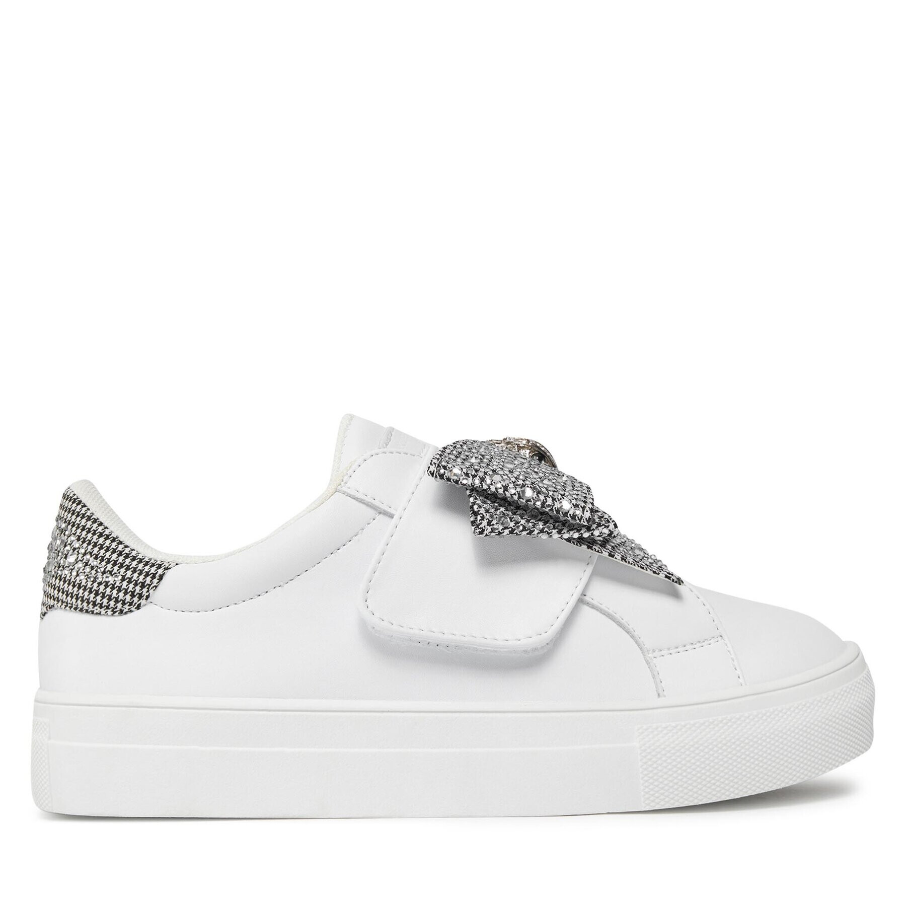 Kurt Geiger Сникърси 720-Mini Laney Bow 0122967109 Сребрист - Pepit.bg