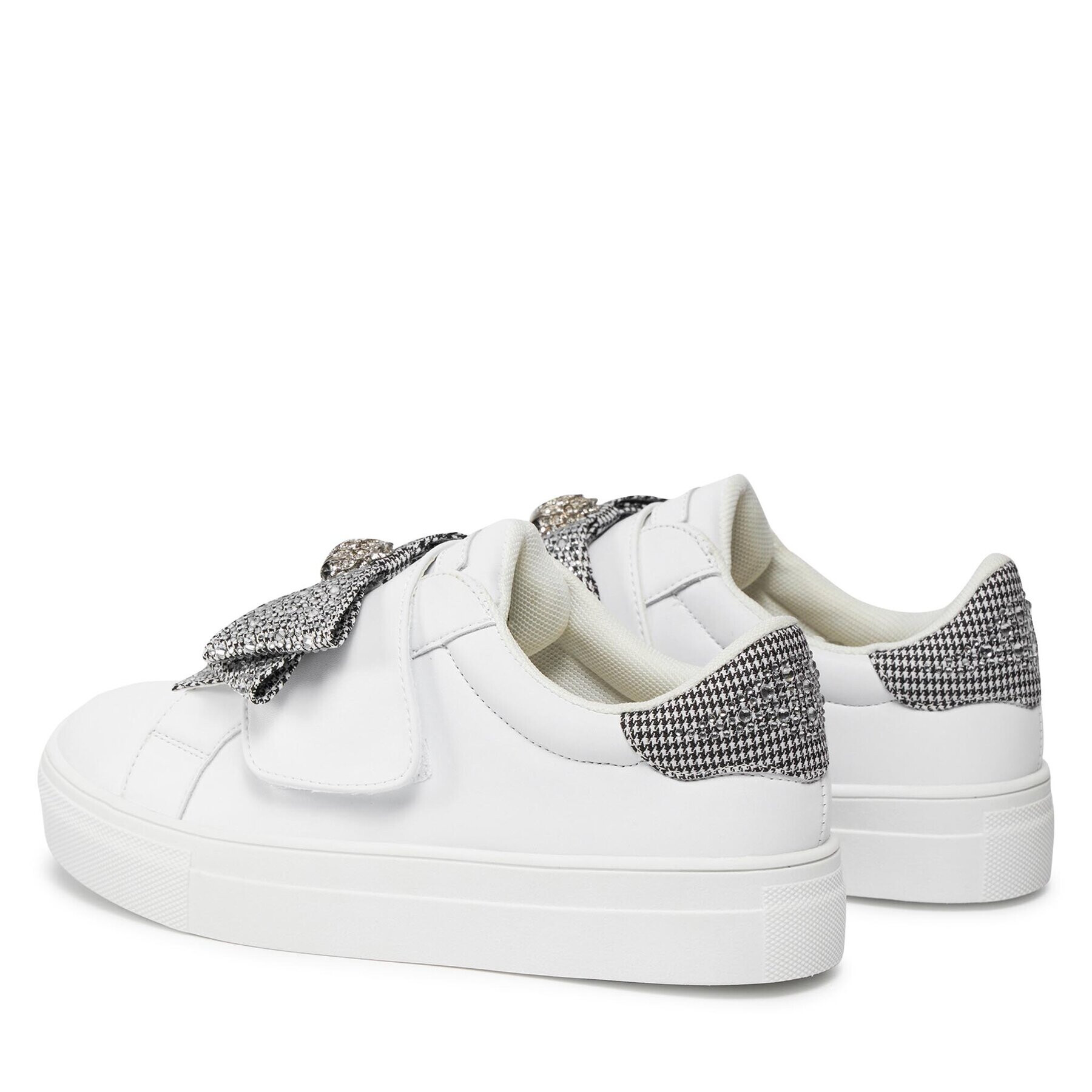 Kurt Geiger Сникърси 720-Mini Laney Bow 0122967109 Сребрист - Pepit.bg